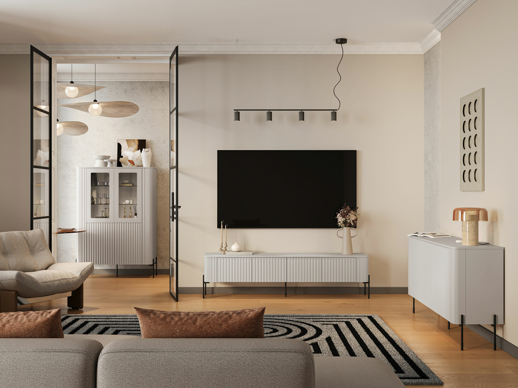 Living room set Nobilitas (Cashmere)