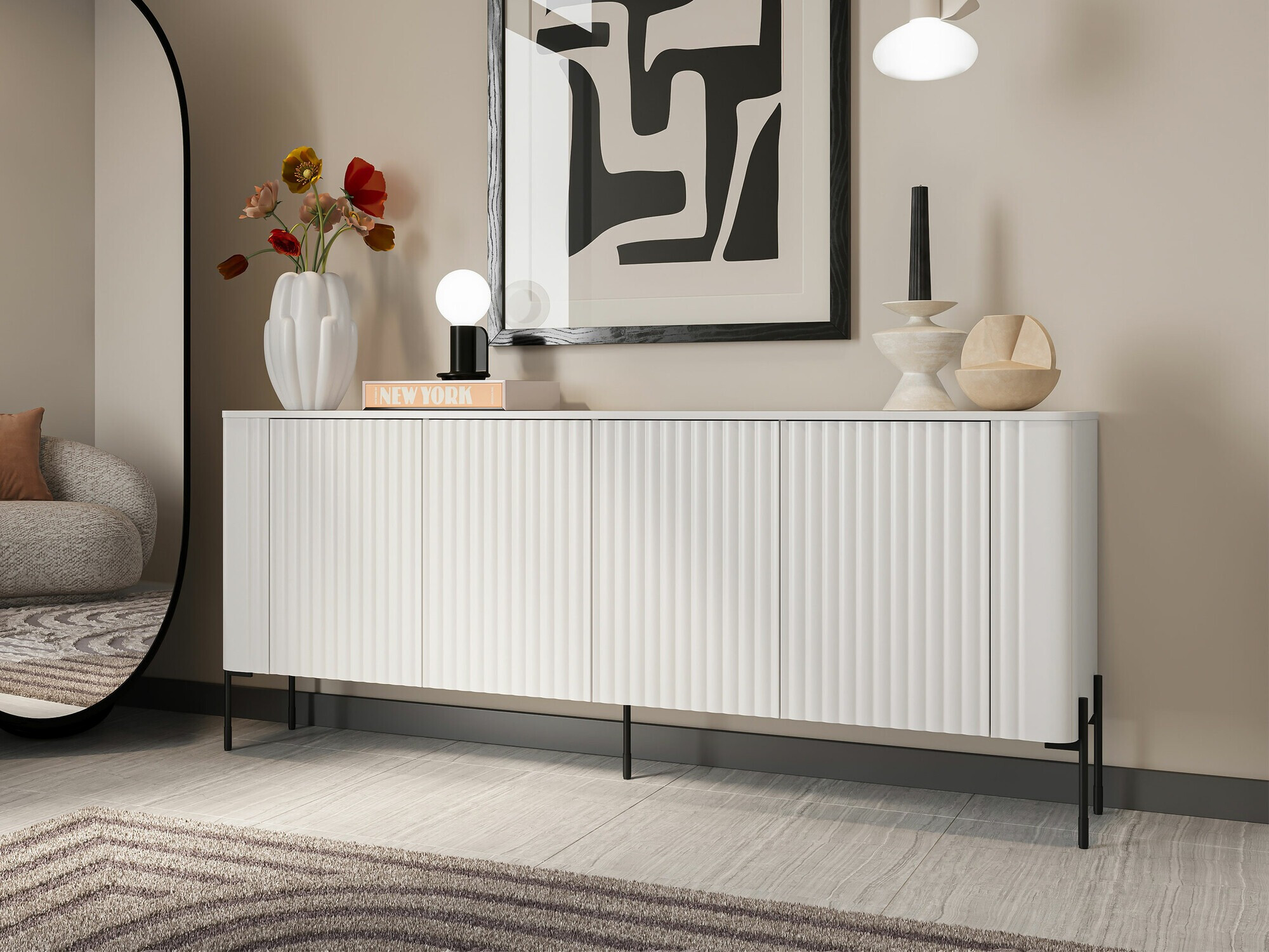 Sideboard Nobilitas I (White)