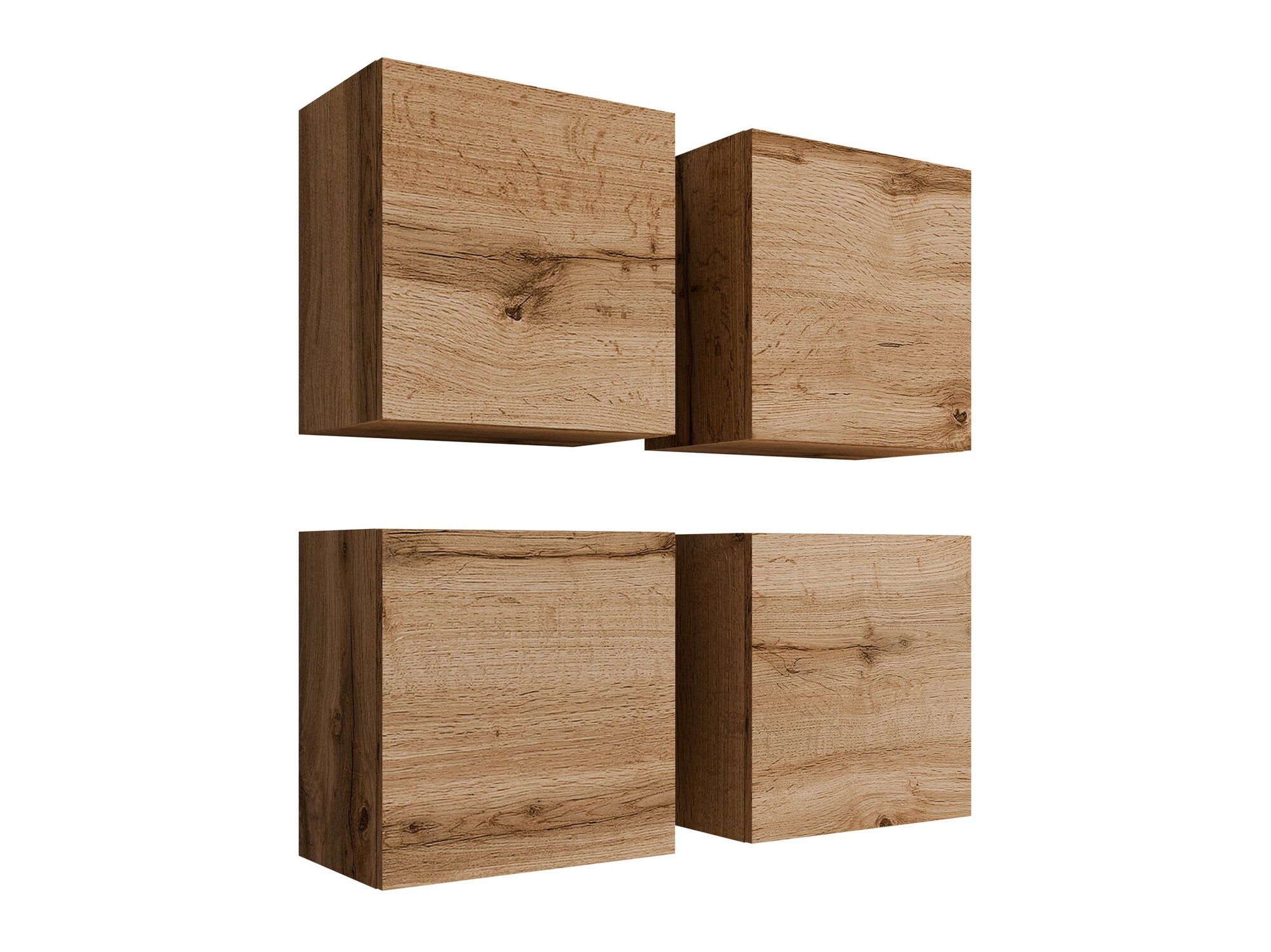 Standing living room TV stands Venenou 143 (Wotan Oak)