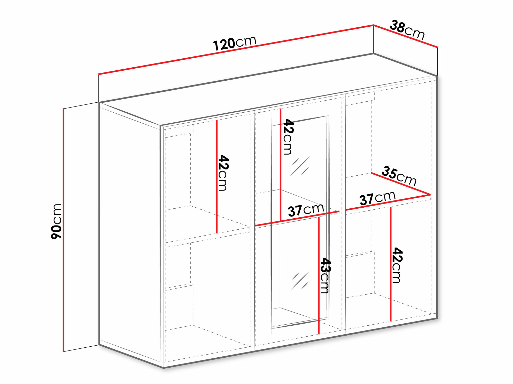 Wall cabinet Vilrin
