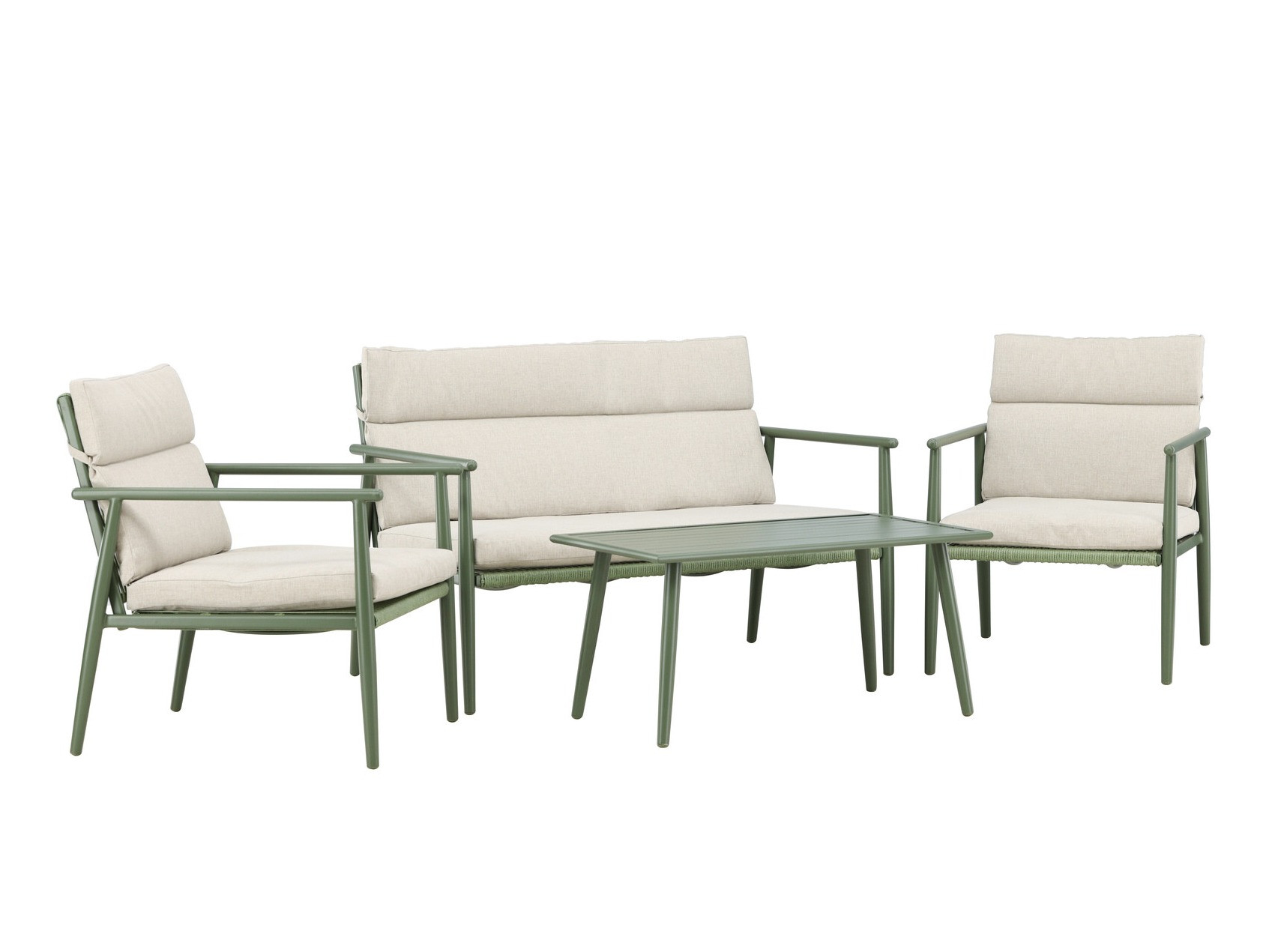 Outdoor furniture set Dallas 4831 (Green + Beige)