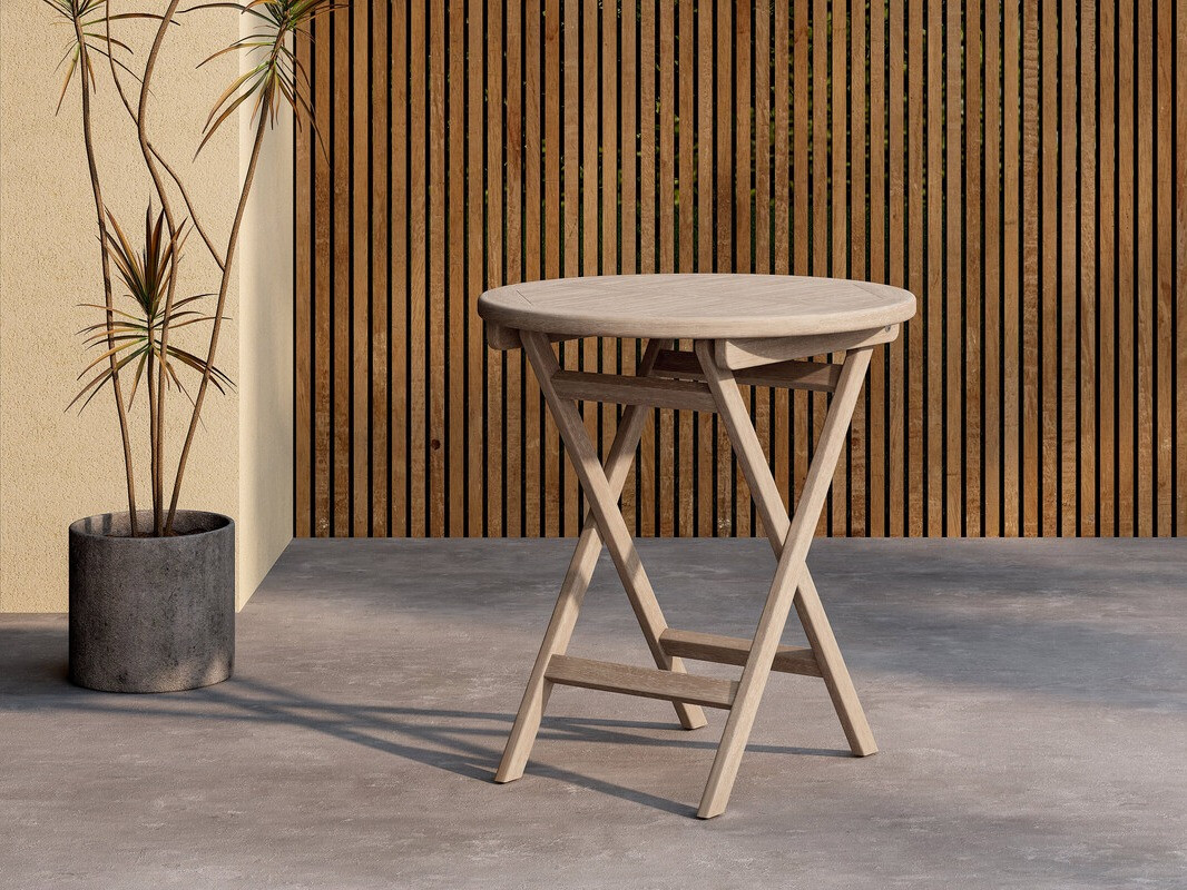 Outdoor table Nunova 127 (Light brown)
