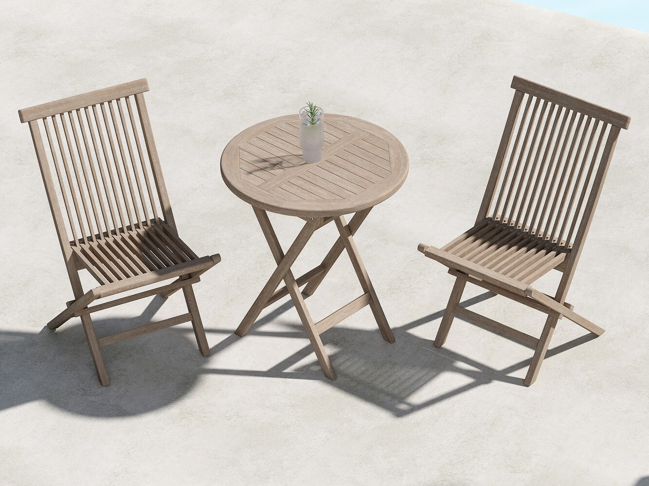 Outdoor table Nunova 127 (Light brown)