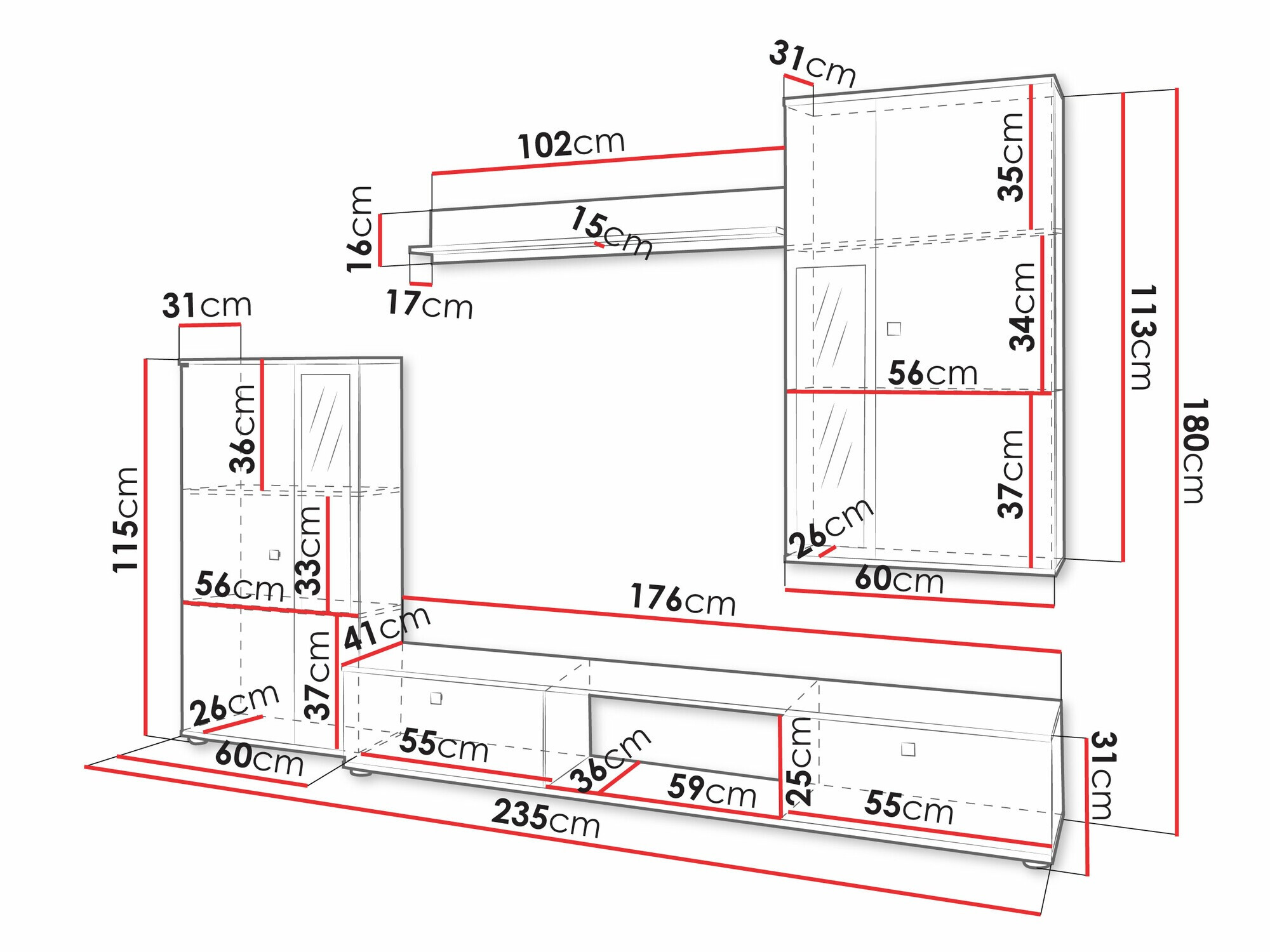 Living room set Studio