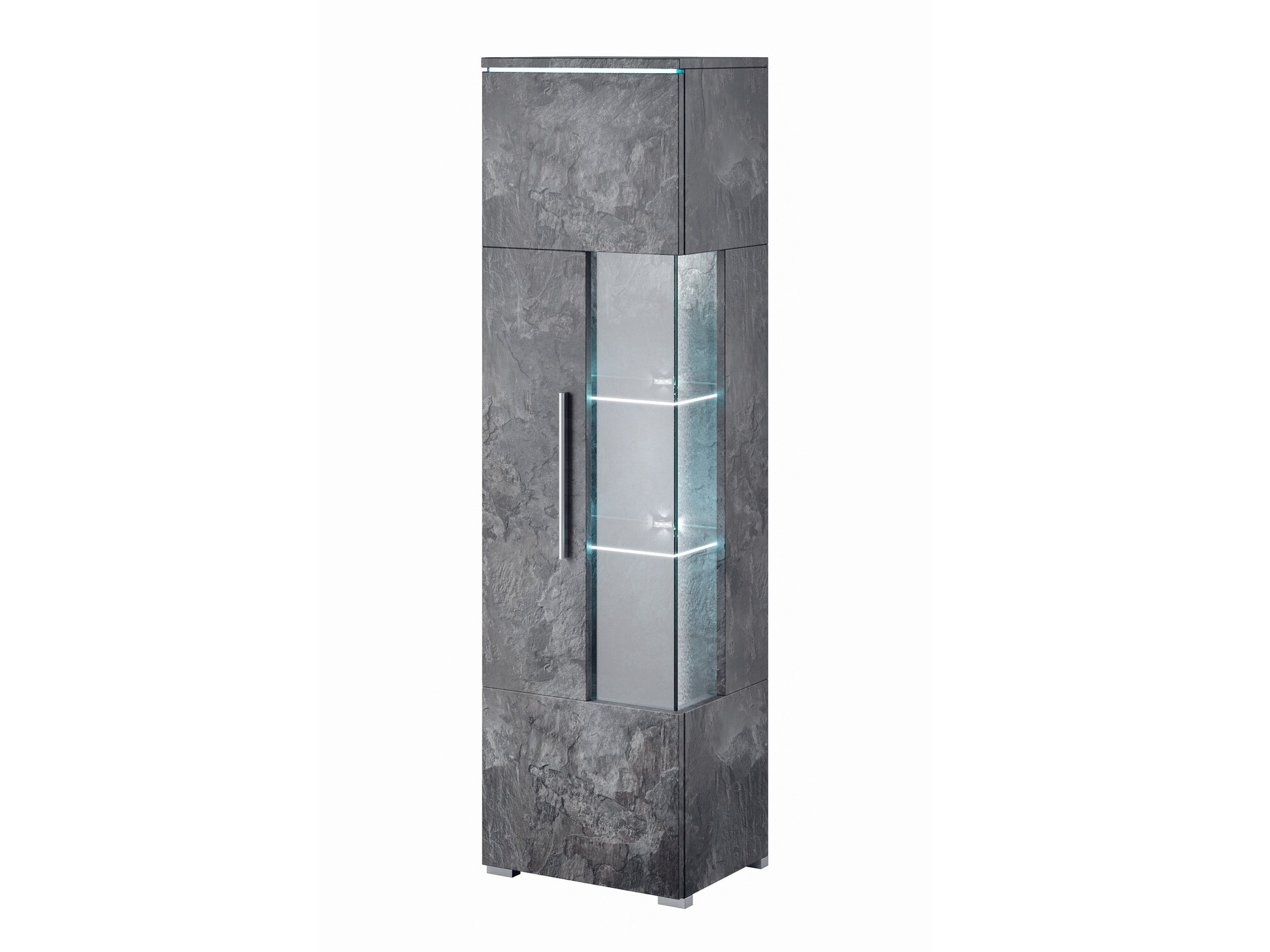 Bookcase Torvire 106 (Dark concrete)