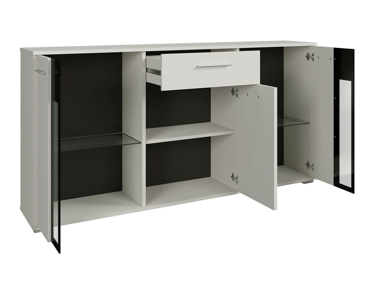 Chest of drawers Genio (Artrisan oak + White)