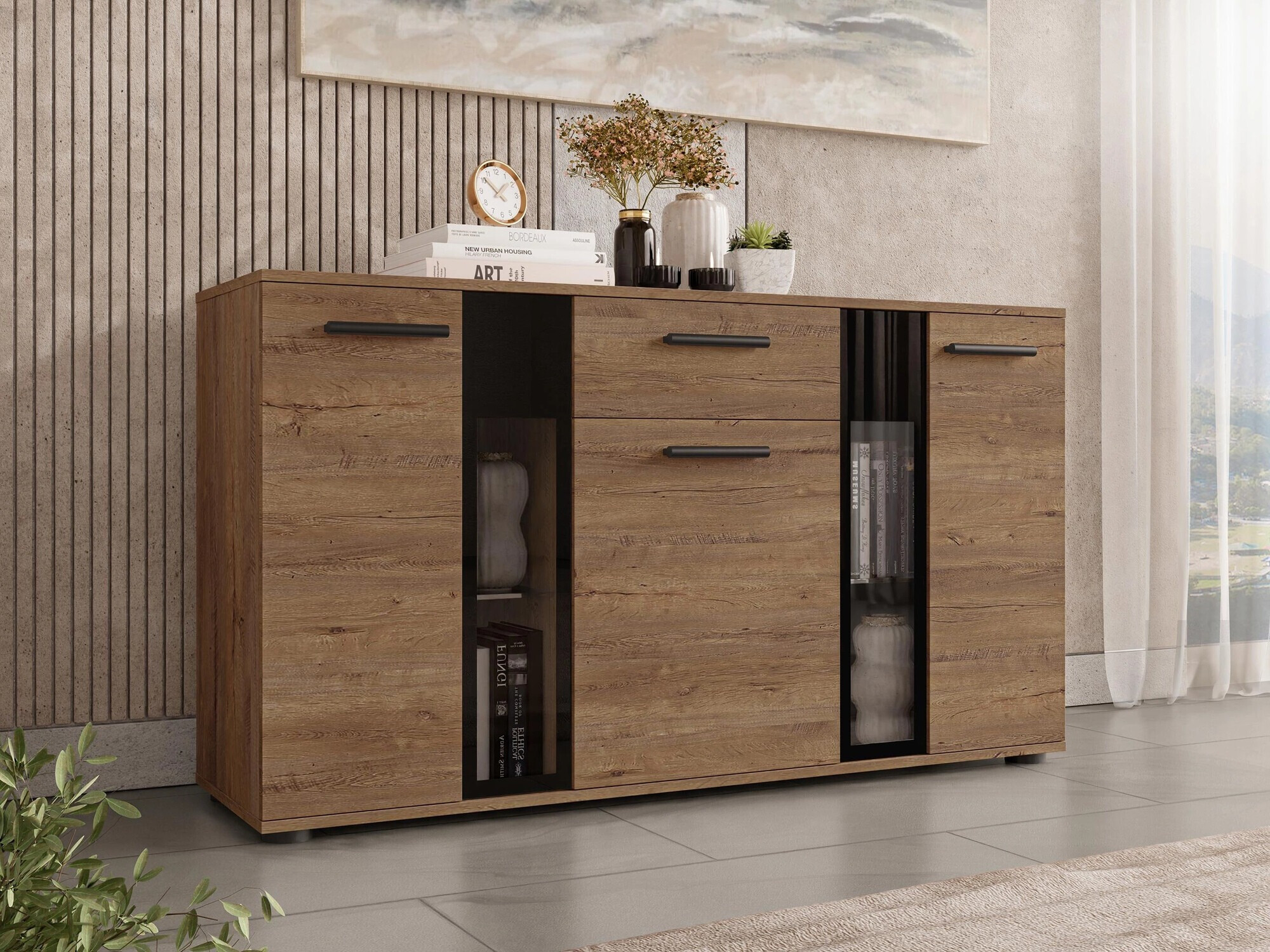 Chest of drawers Genio (Lefkas oak)