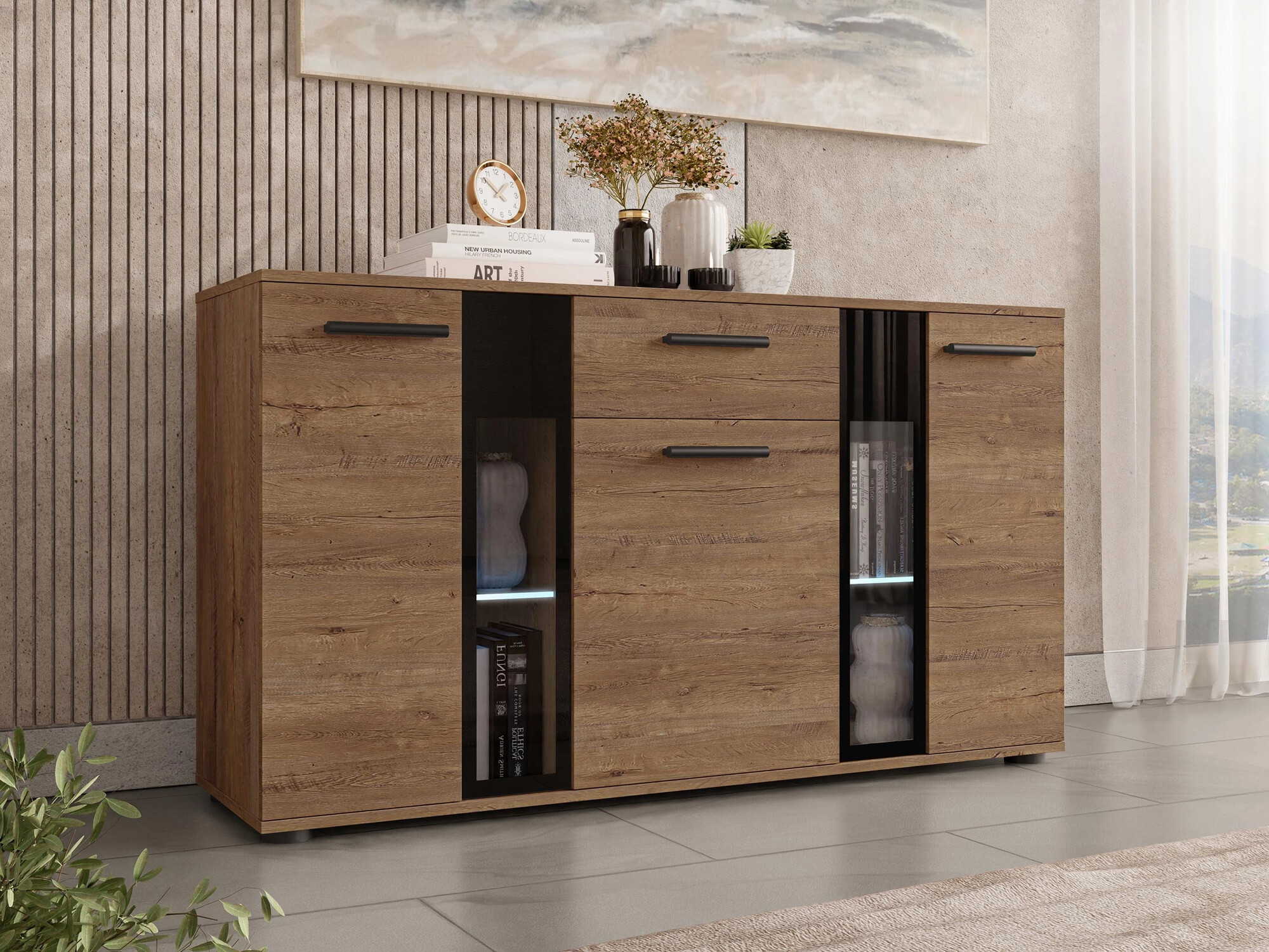 Chest of drawers Genio (Lefkas oak)