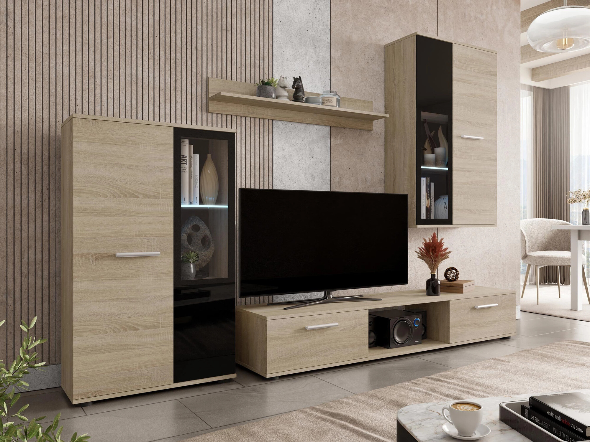 Chest of drawers Genio (Sonoma oak)