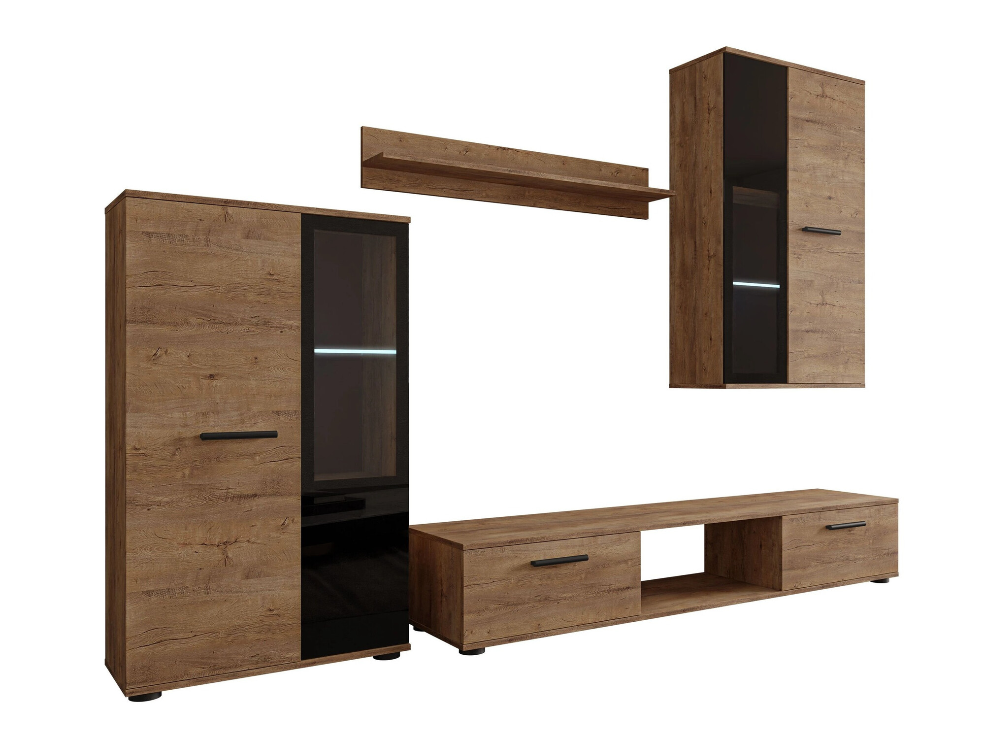 Living room set Genio (Lefkas oak)