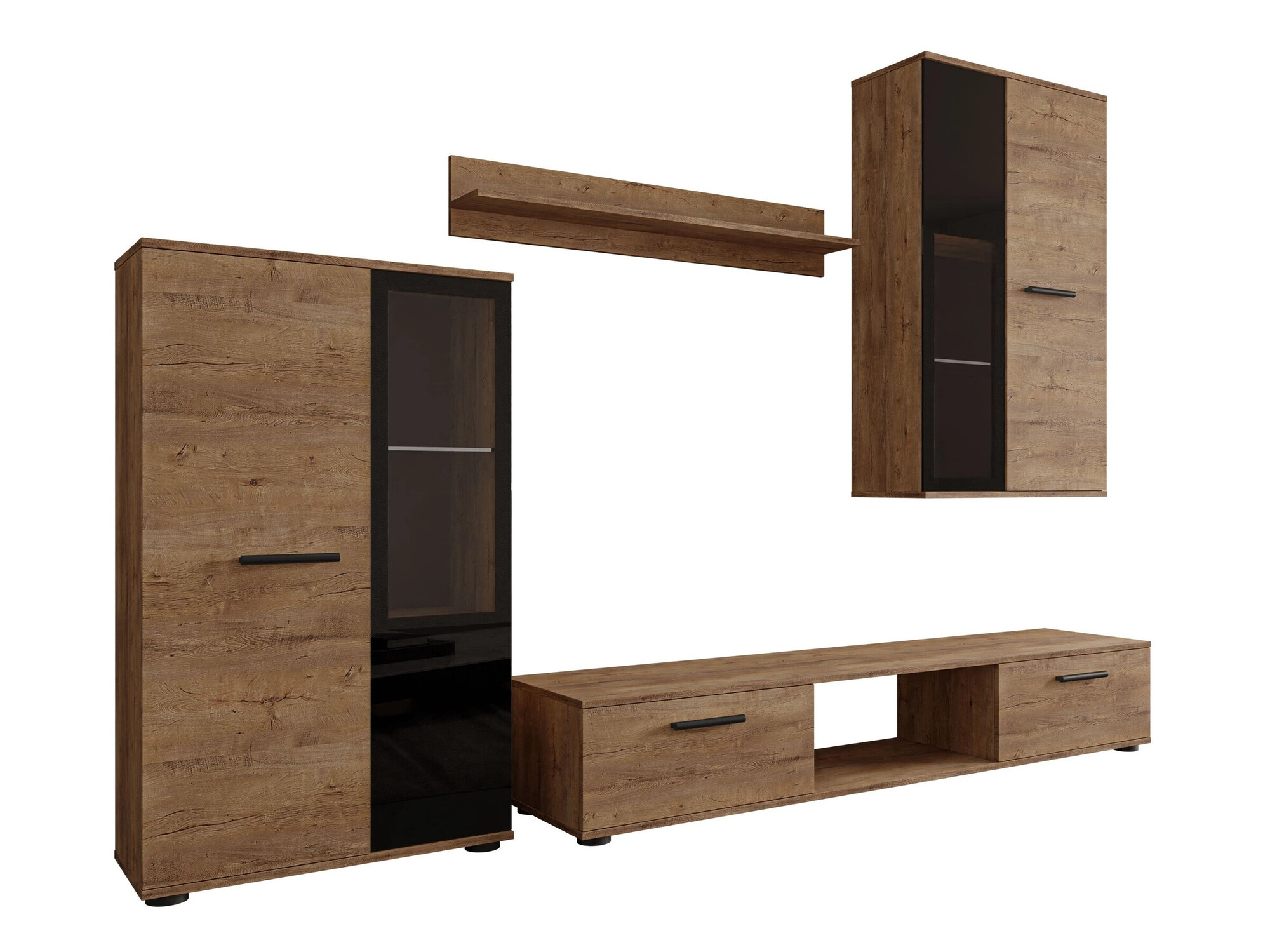 Living room set Genio (Lefkas oak)
