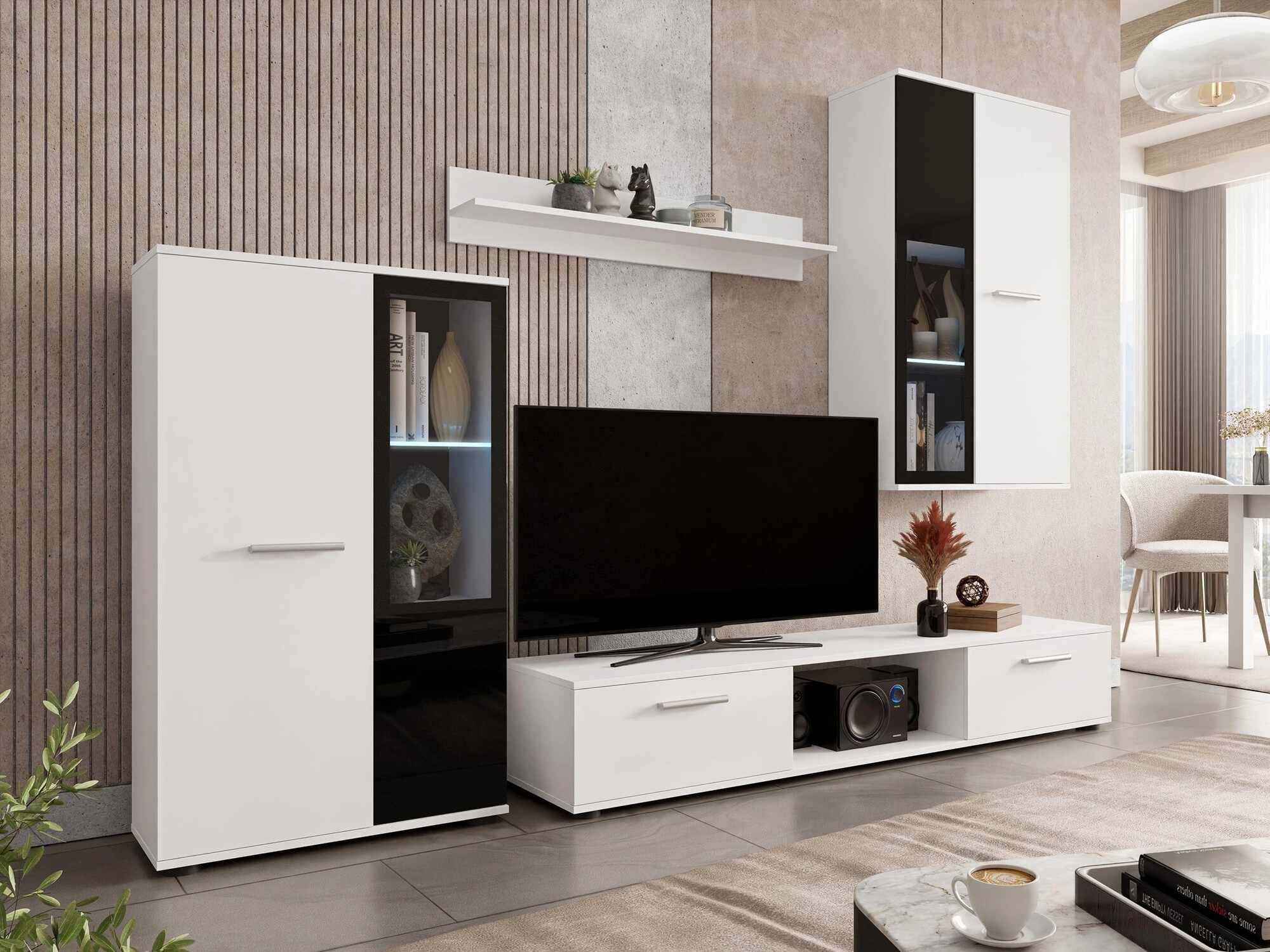 Living room set Genio (White)