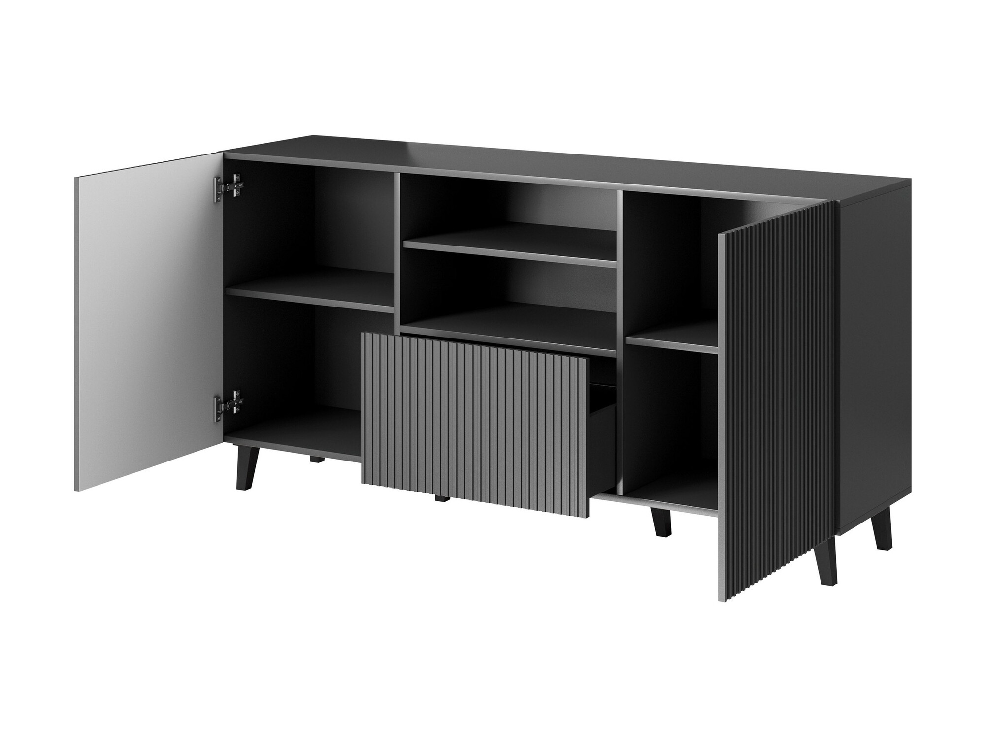 Living room set Comes I (Anthracite)