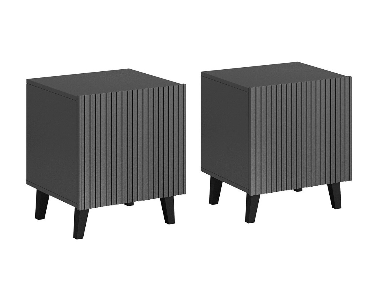 Set of bedside tables Remeta 104 (Anthracite)