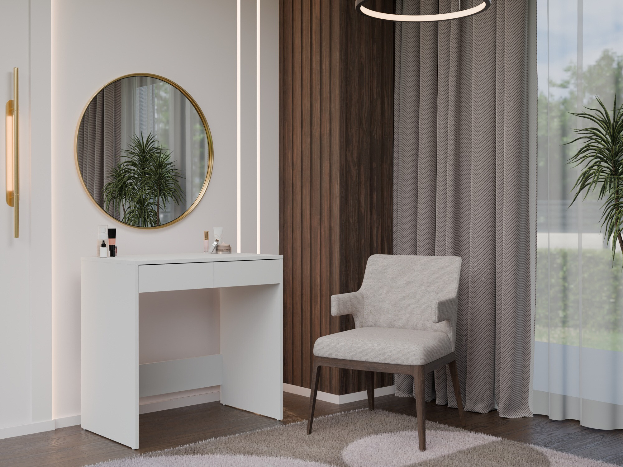 Dressing table Mandeville 278 (White)