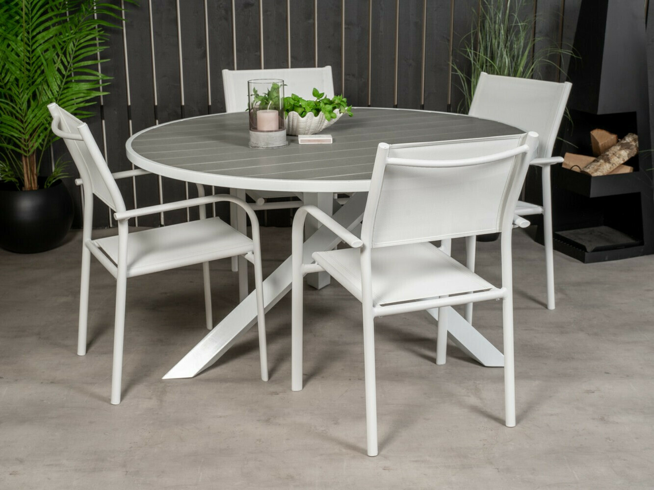 Table and chairs set Dallas 2354