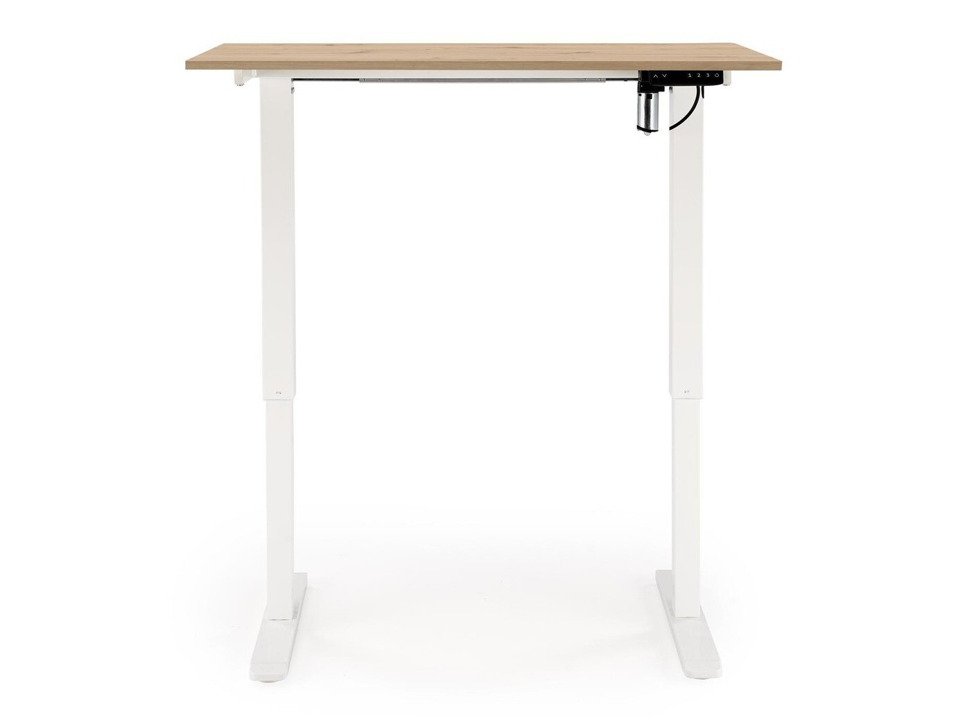 Height-adjustable desk Houston 1704 (Artisan oak + White)