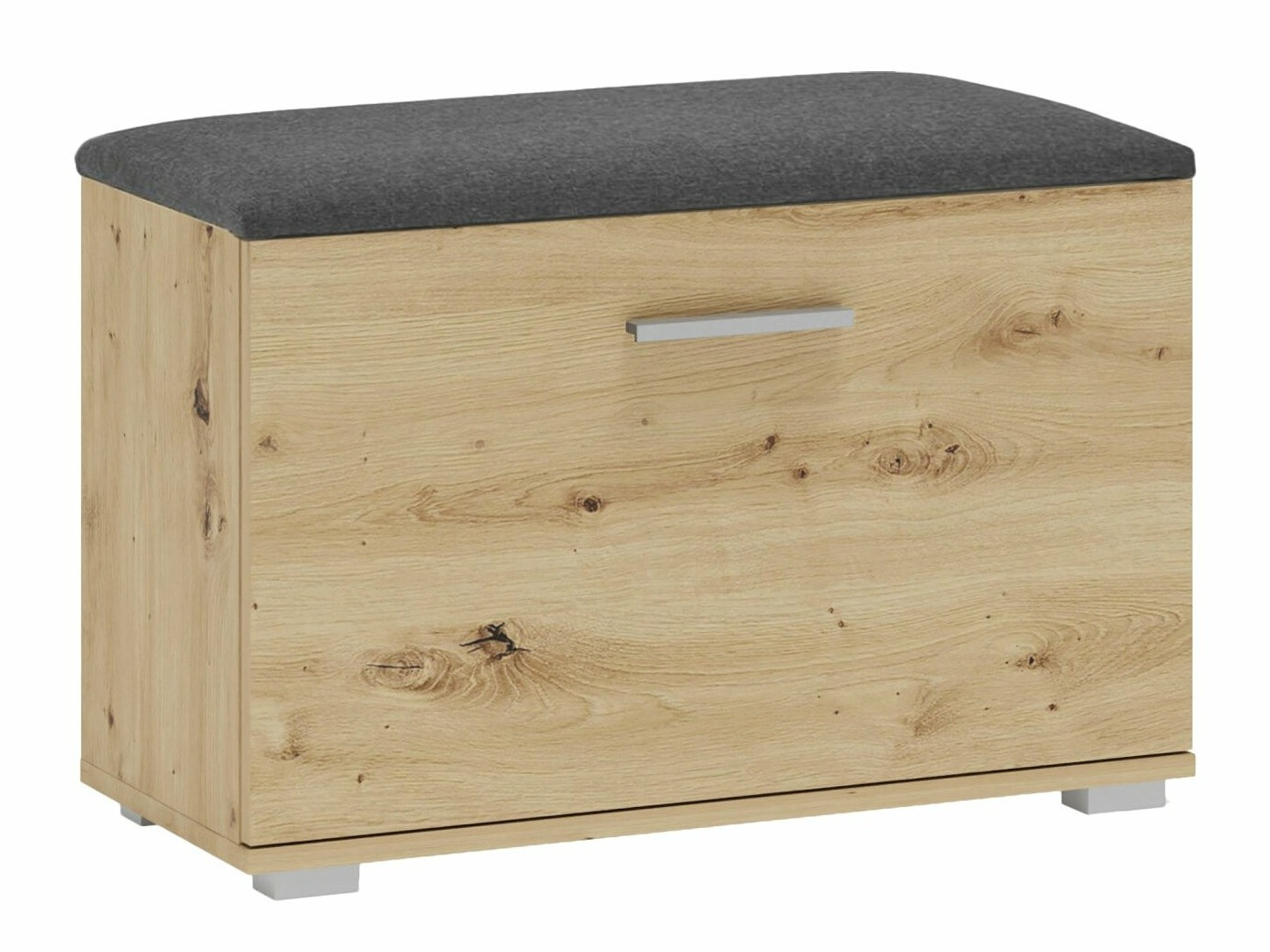 Shoe cabinet Cirveso 117 (Artisan oak + Grey)