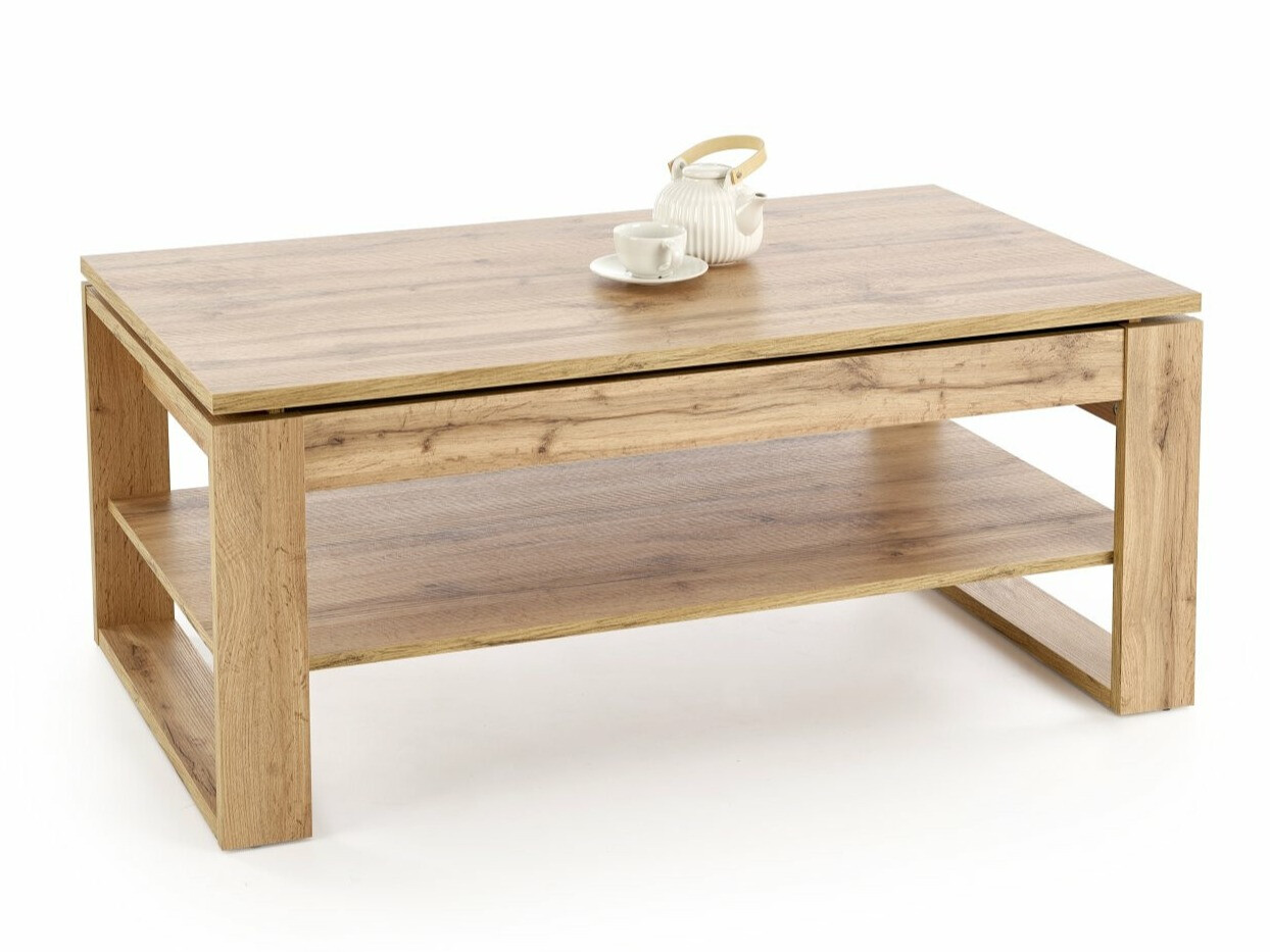 Transforming coffee table Houston 1959 (Artisan oak)