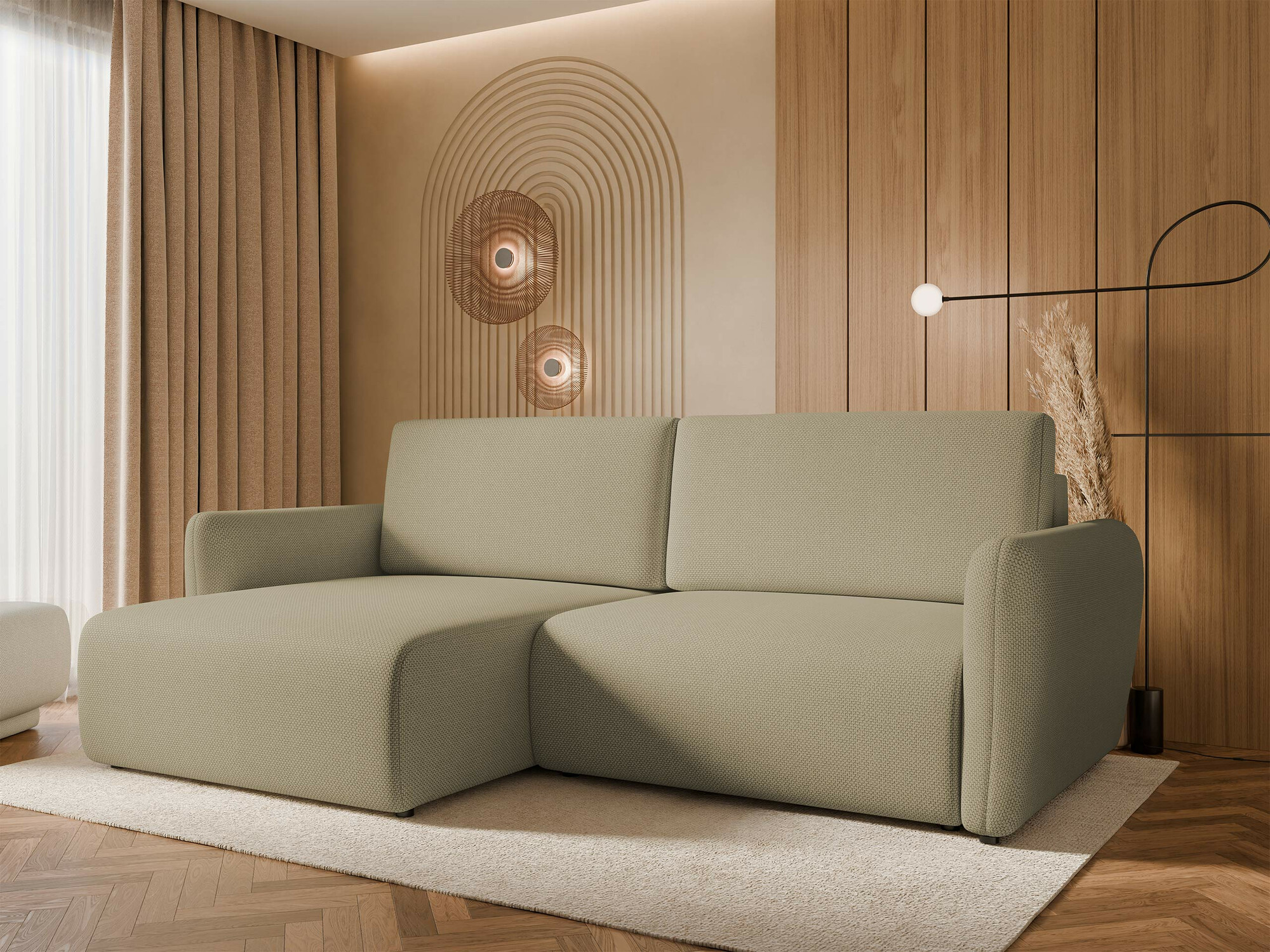 Corner sofa Temple 131 (Cruz 15)