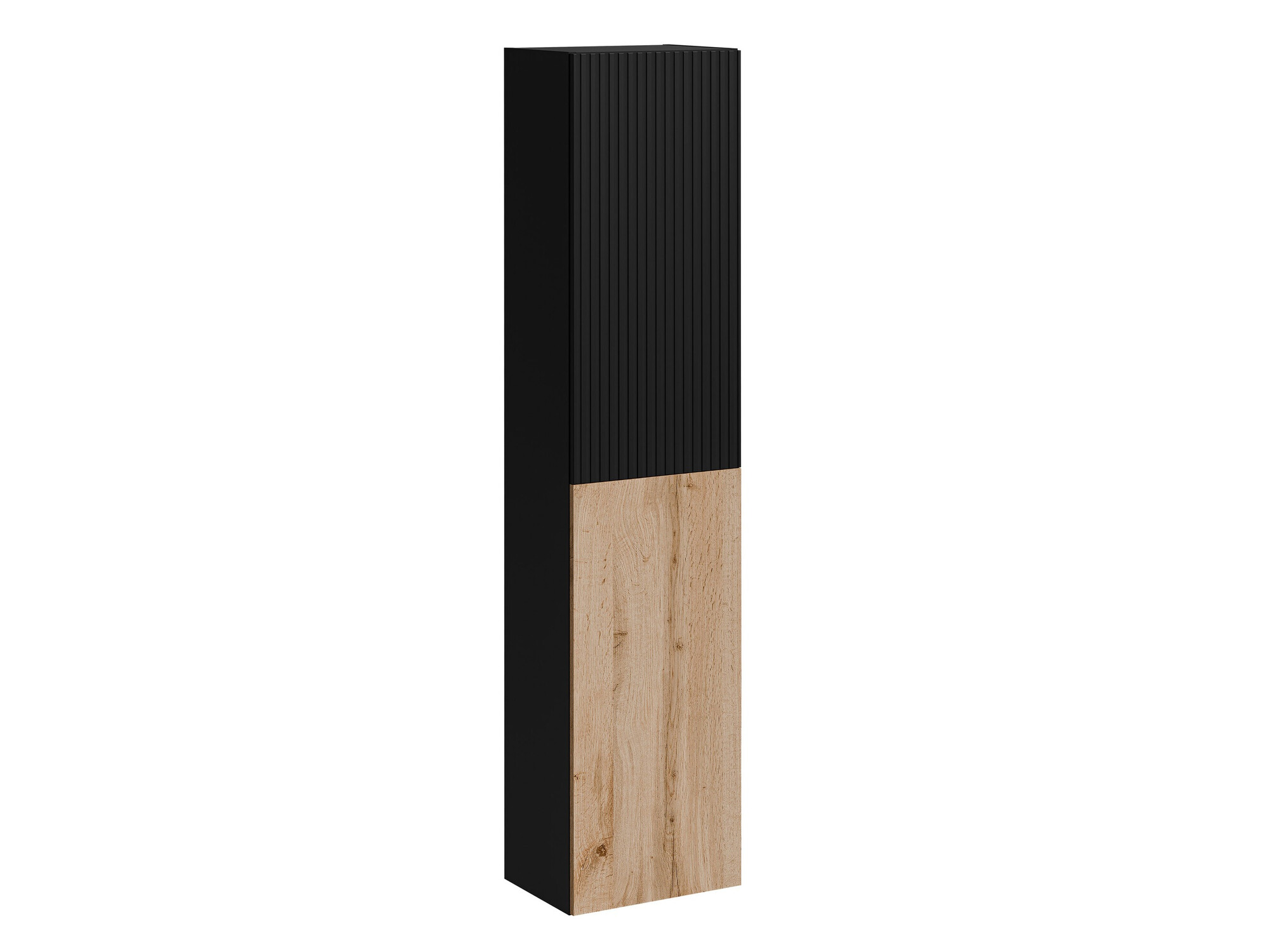Wall shelf Species (Black + Wotan Oak)