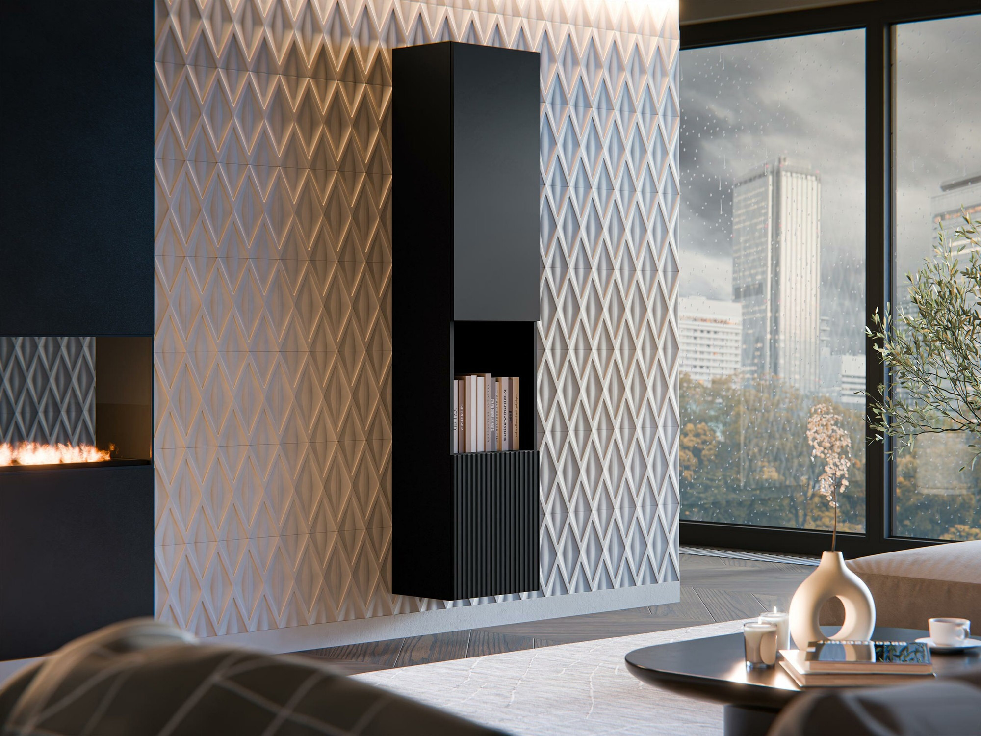 Wall shelf Species I (Black)