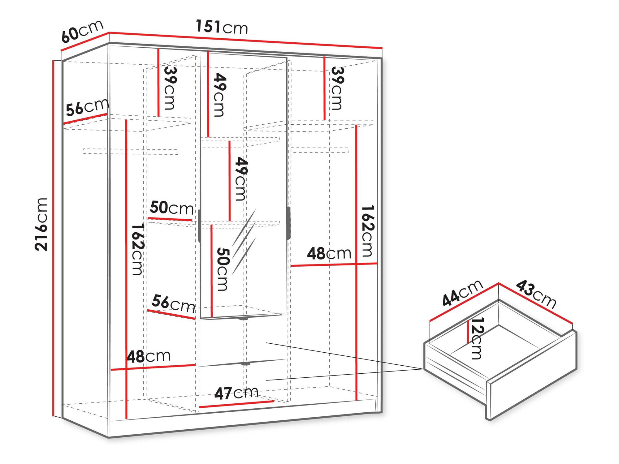 Wardrobe Comfivo Papilio I