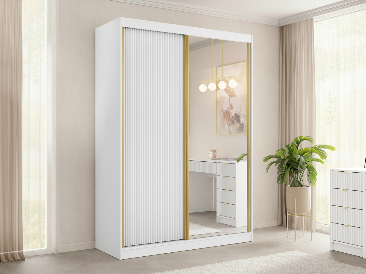 Wardrobe Larmire 100 (White)