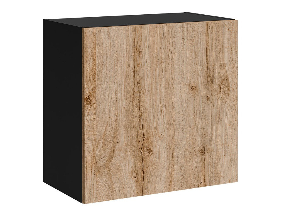 Wall cabinet Species (Black + Wotan Oak)