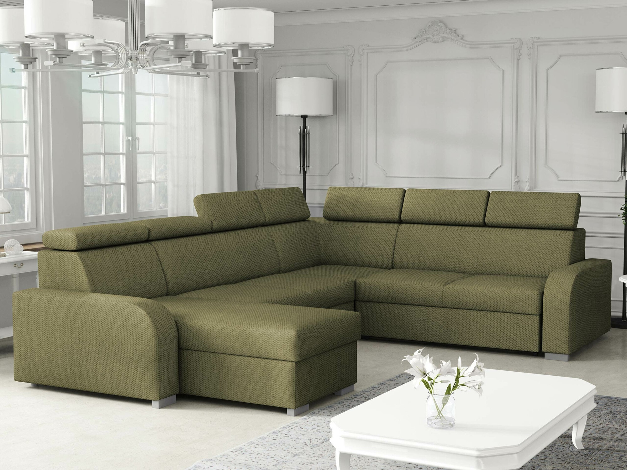 Corner sofa Etrcala 110 (Crown 11)