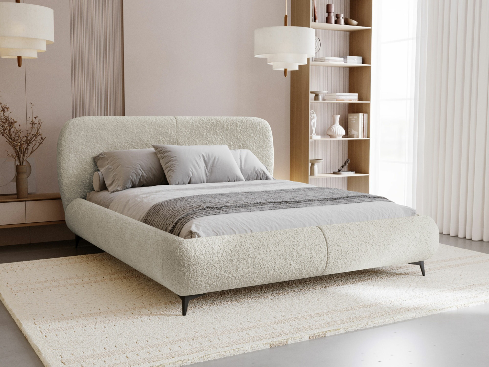 Bed TrendyNest Fenara (Coral 65)