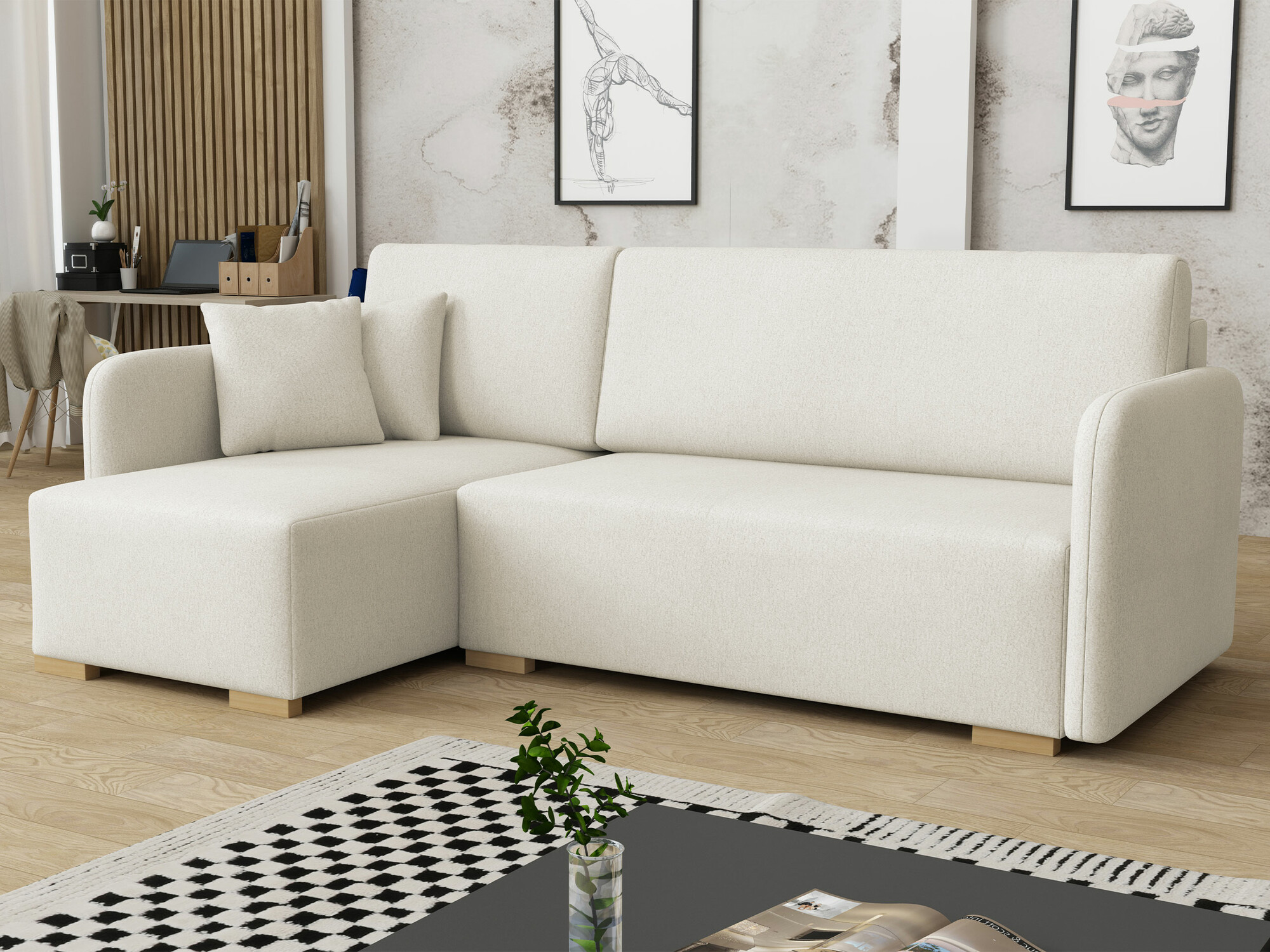 Corner sofa Columbus 245 (Velo 621)