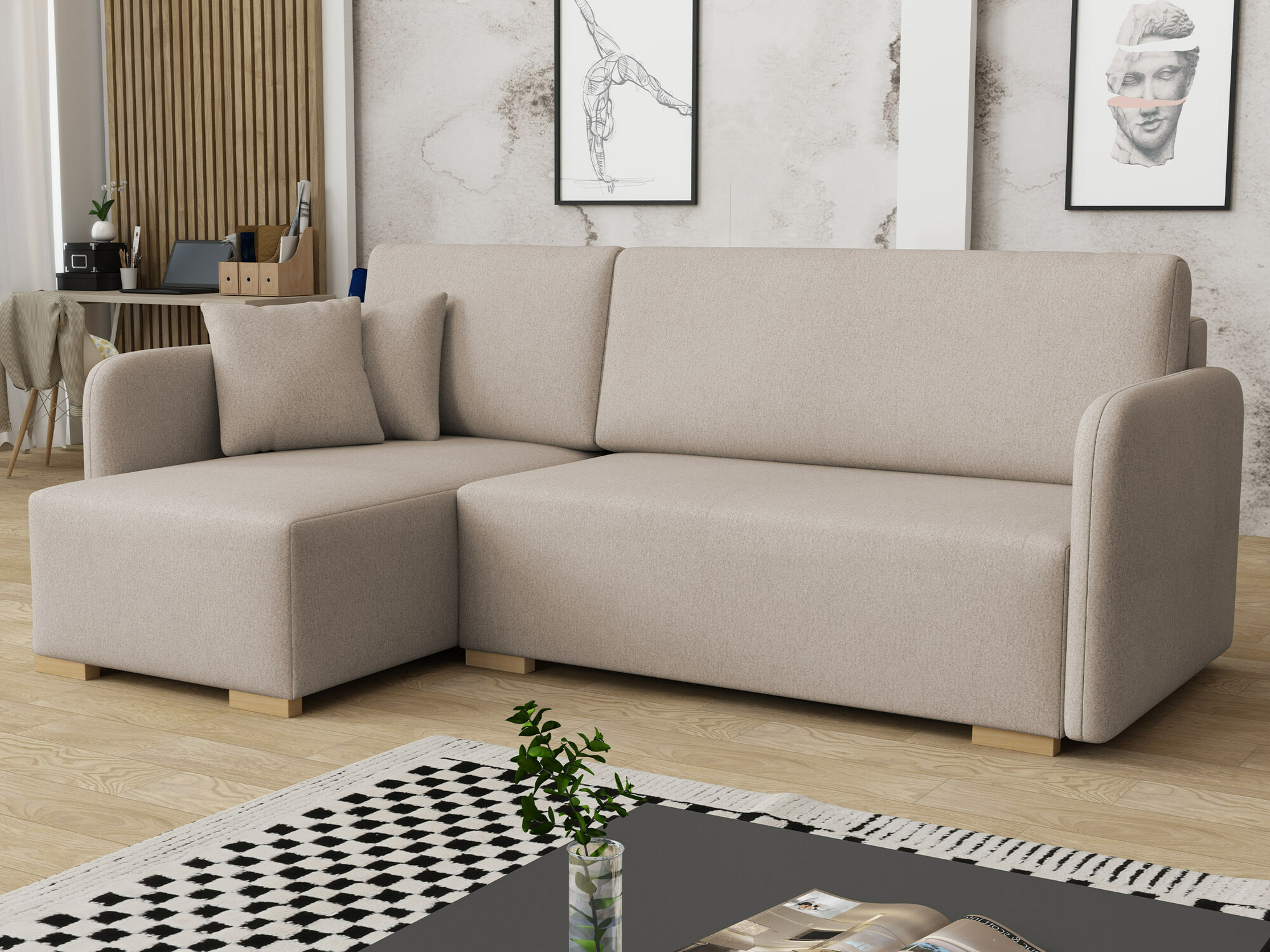 Corner sofa Columbus 245 (Velo 623)