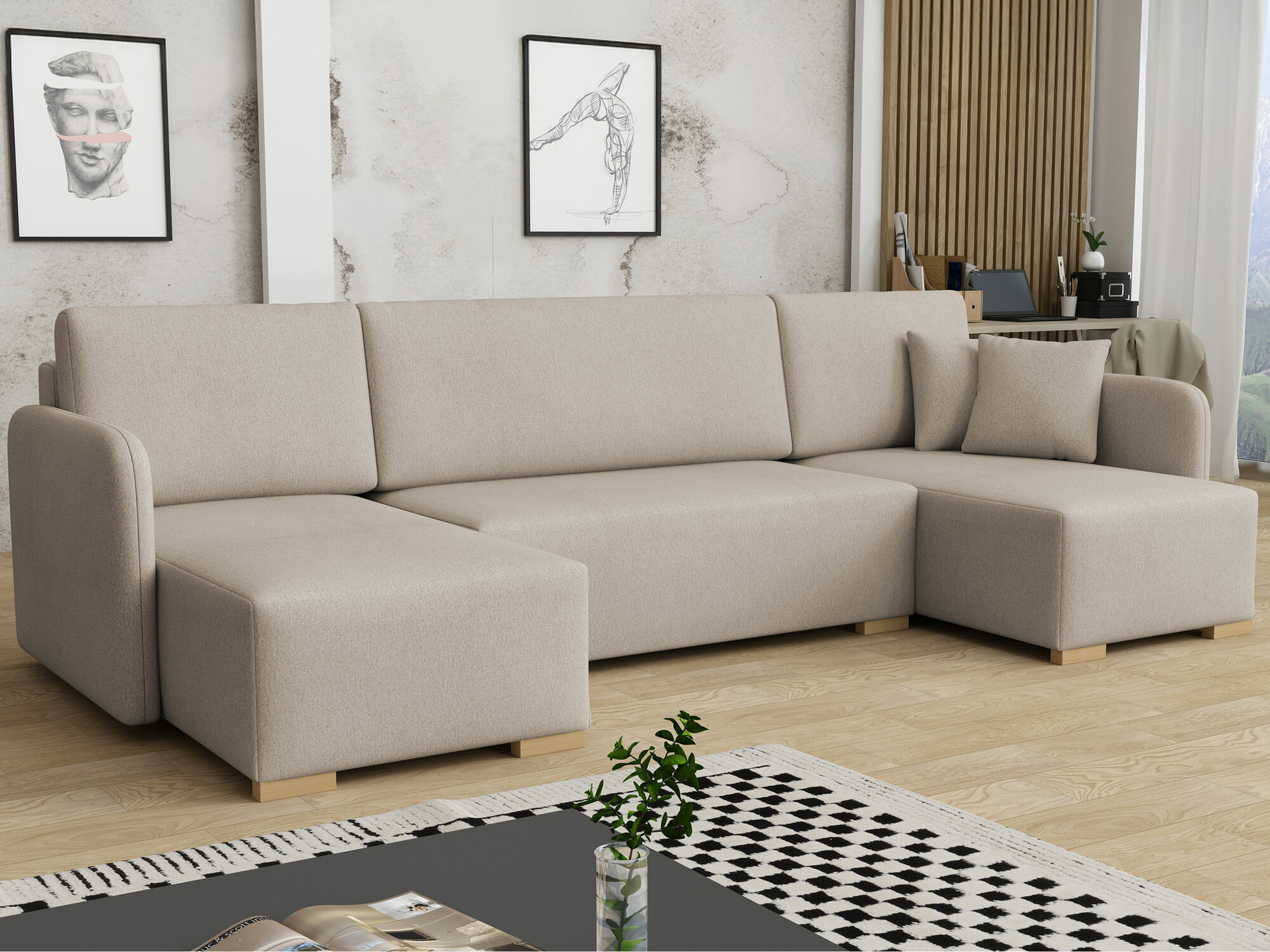 Corner sofa Columbus 246 (Velo 623)
