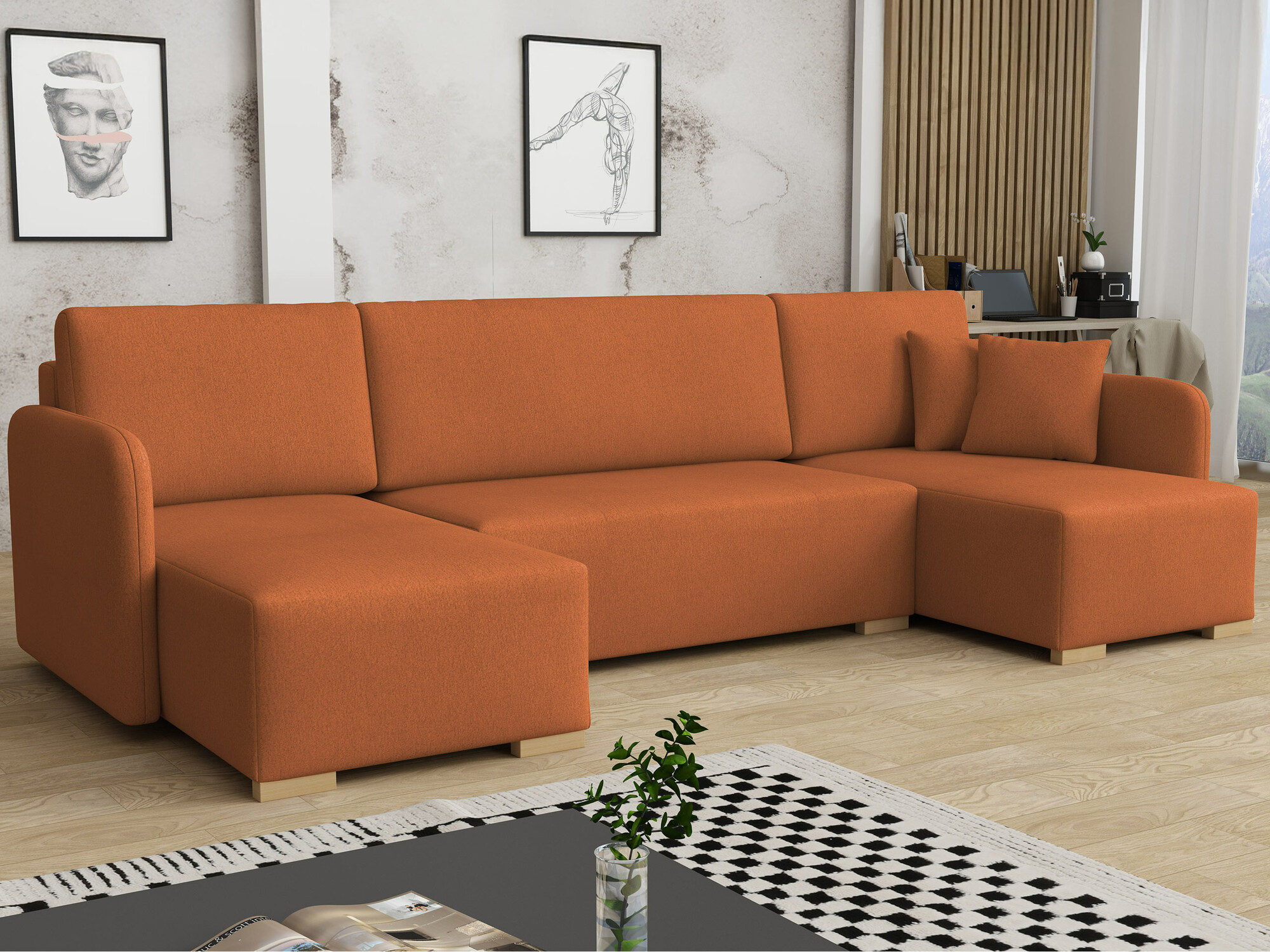 Corner sofa Columbus 246 (Velo 627)