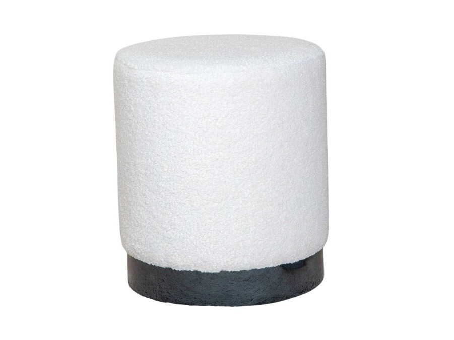 Ottoman Dallas 2936 (White + Glossy black)