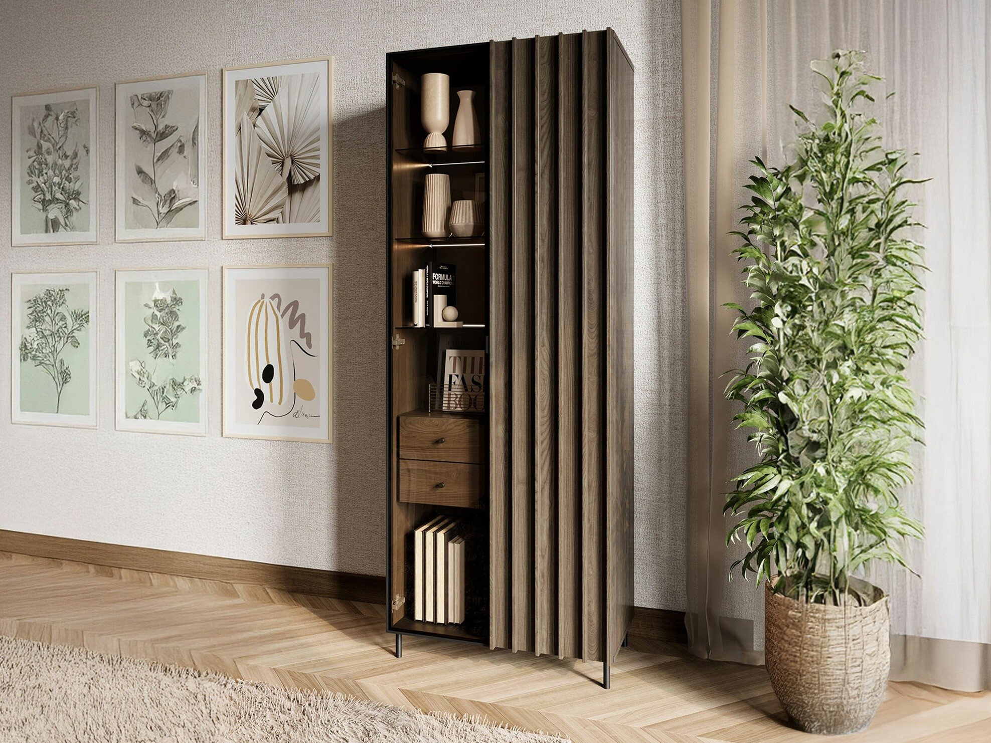 Bookcase Catevari 101