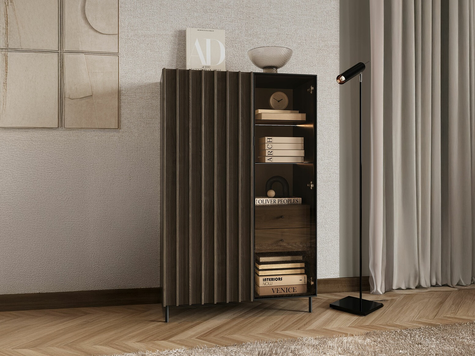 Bookcase Catevari 105