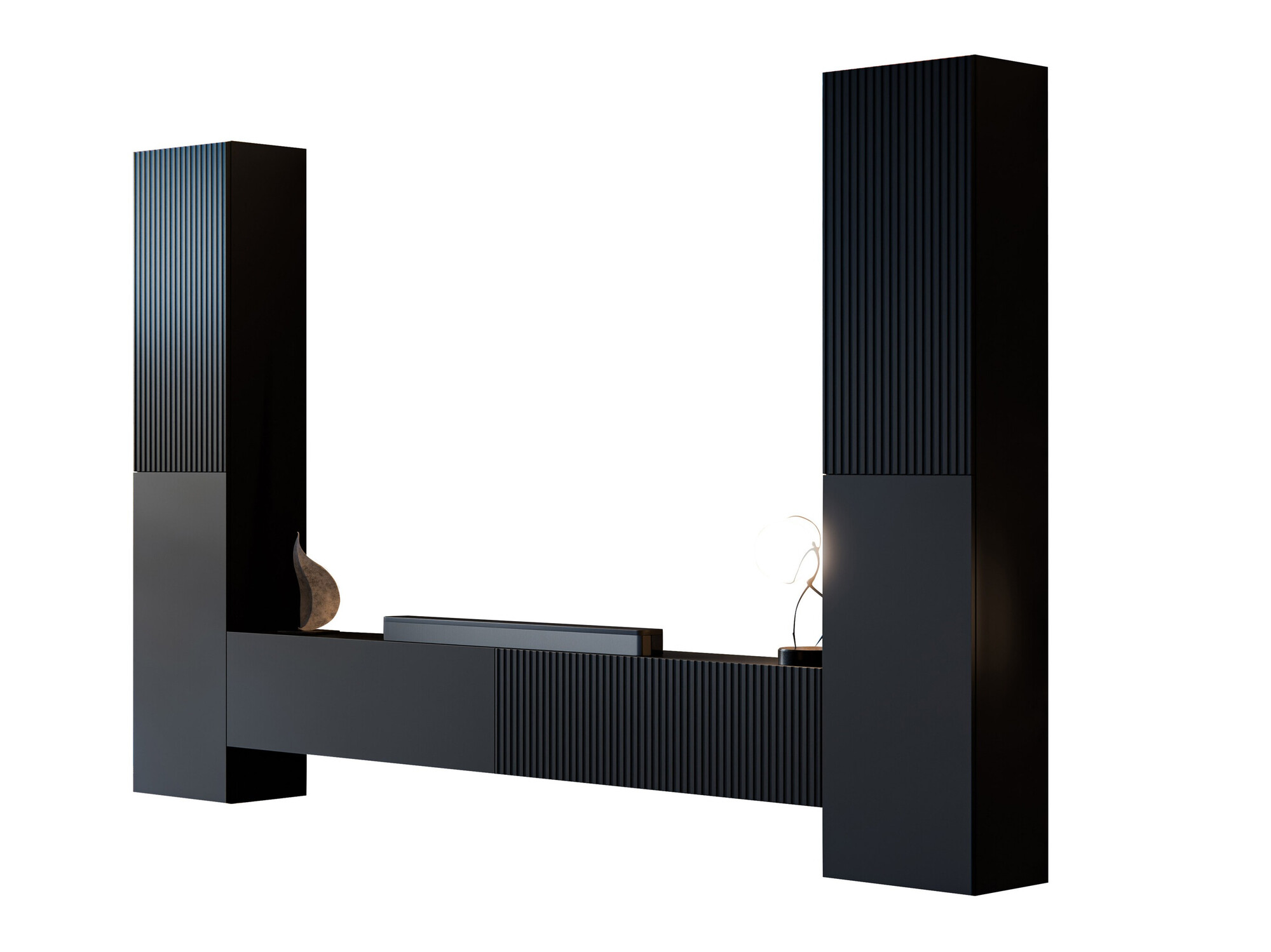Living room set Species II (Black)