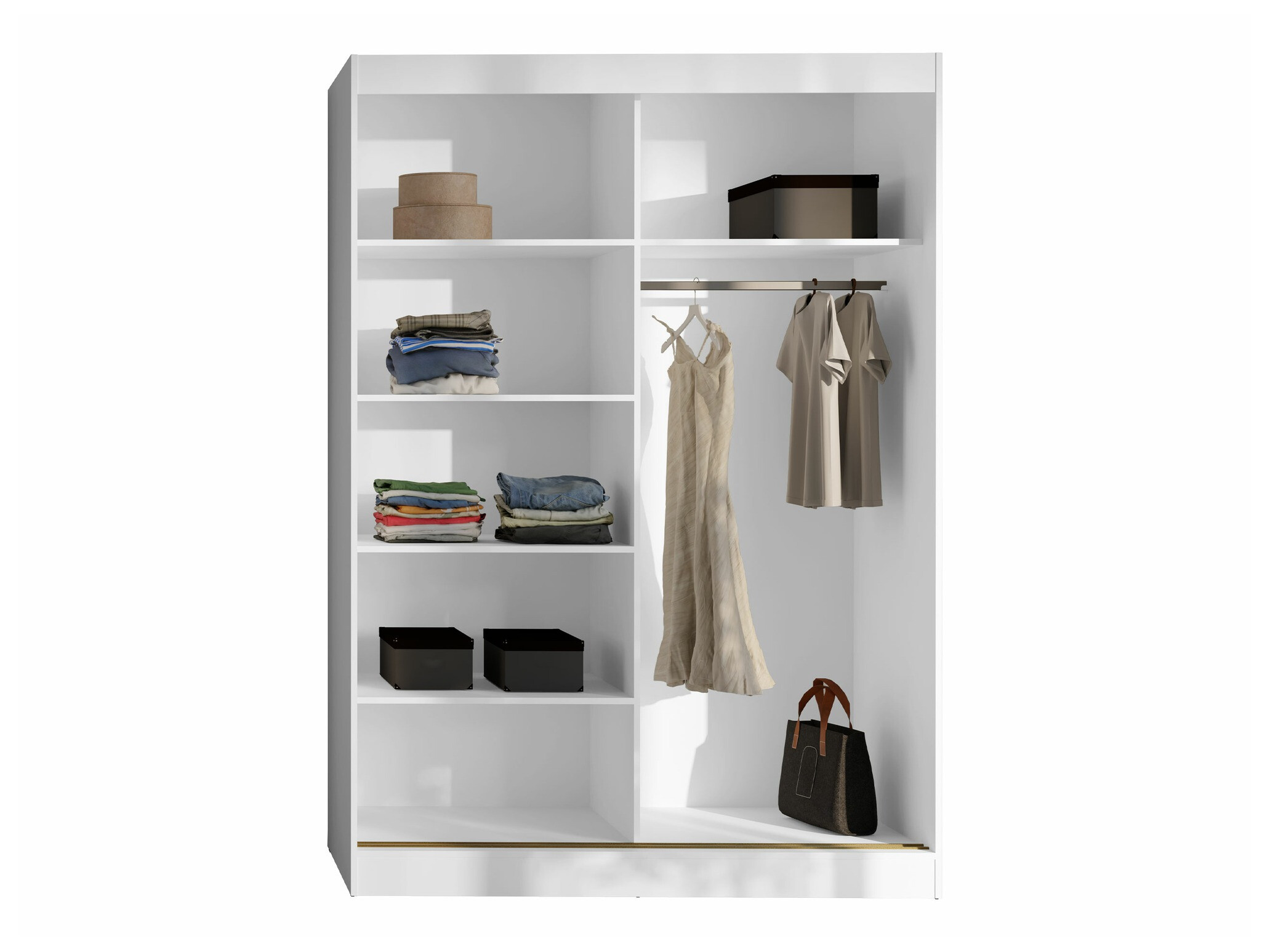 Wardrobe Toledo 131 (White)