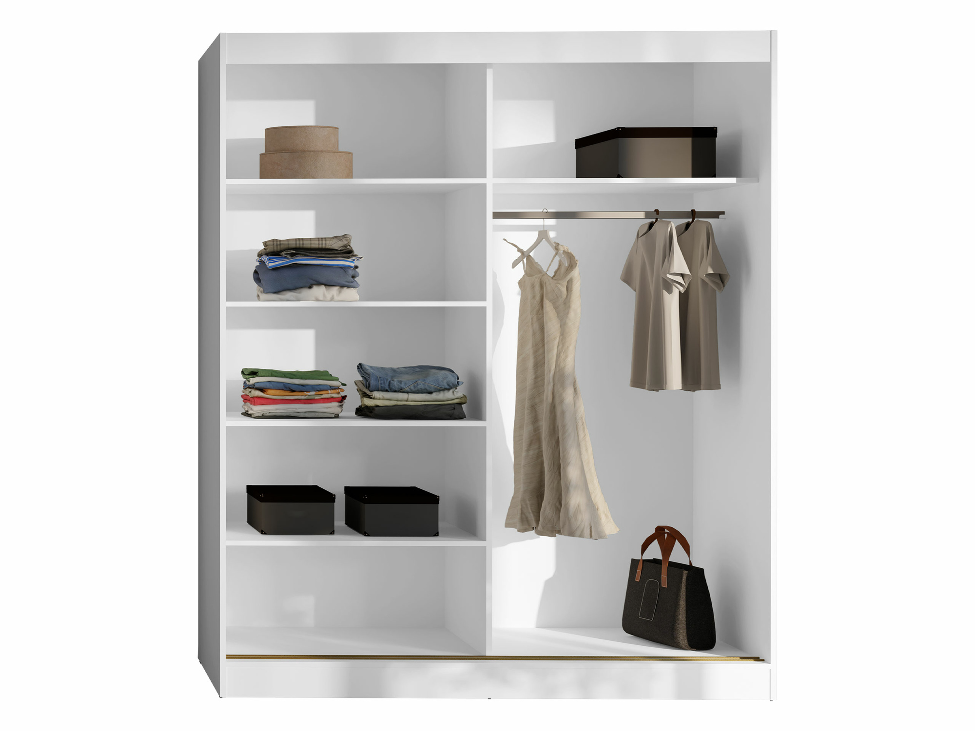 Wardrobe Toledo 132 (Black)