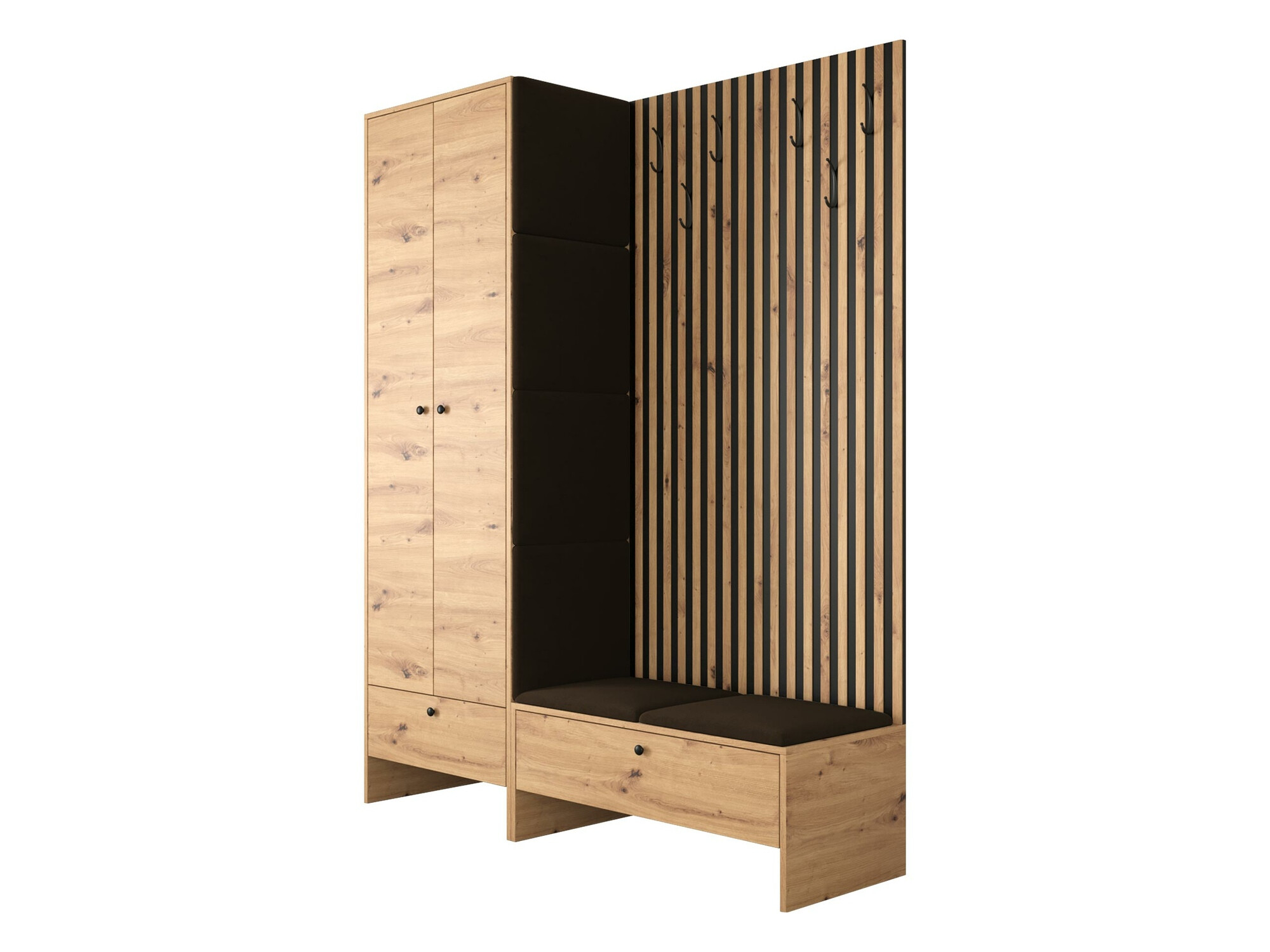 Hallway set Donio III (Artisan oak + Manila 04)