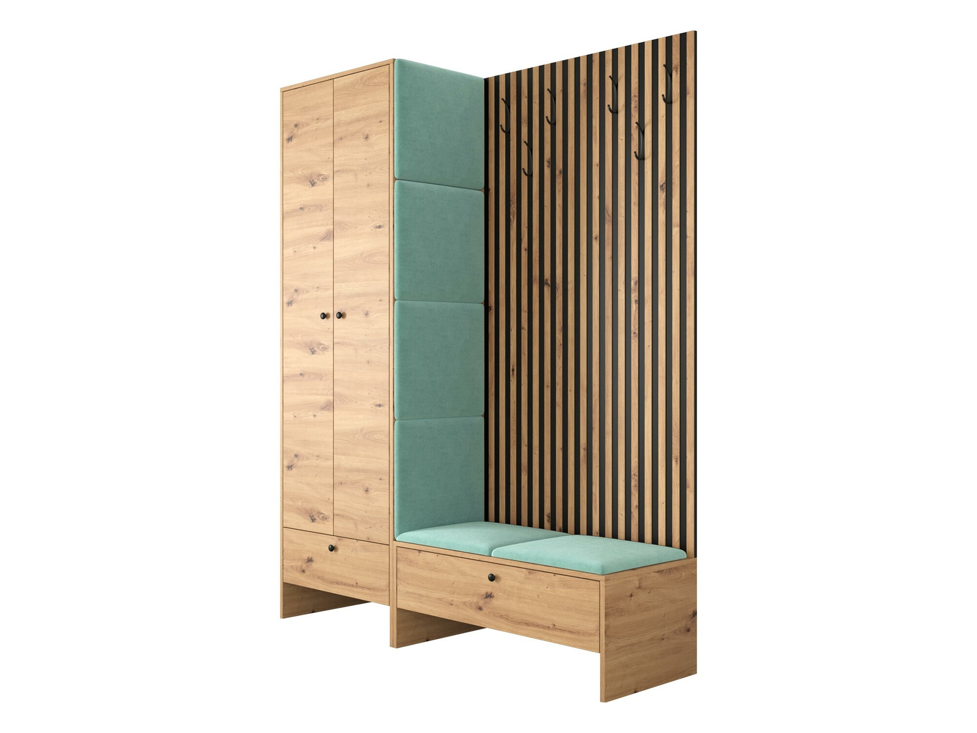 Hallway set Donio III (Artisan oak + Manila 11)