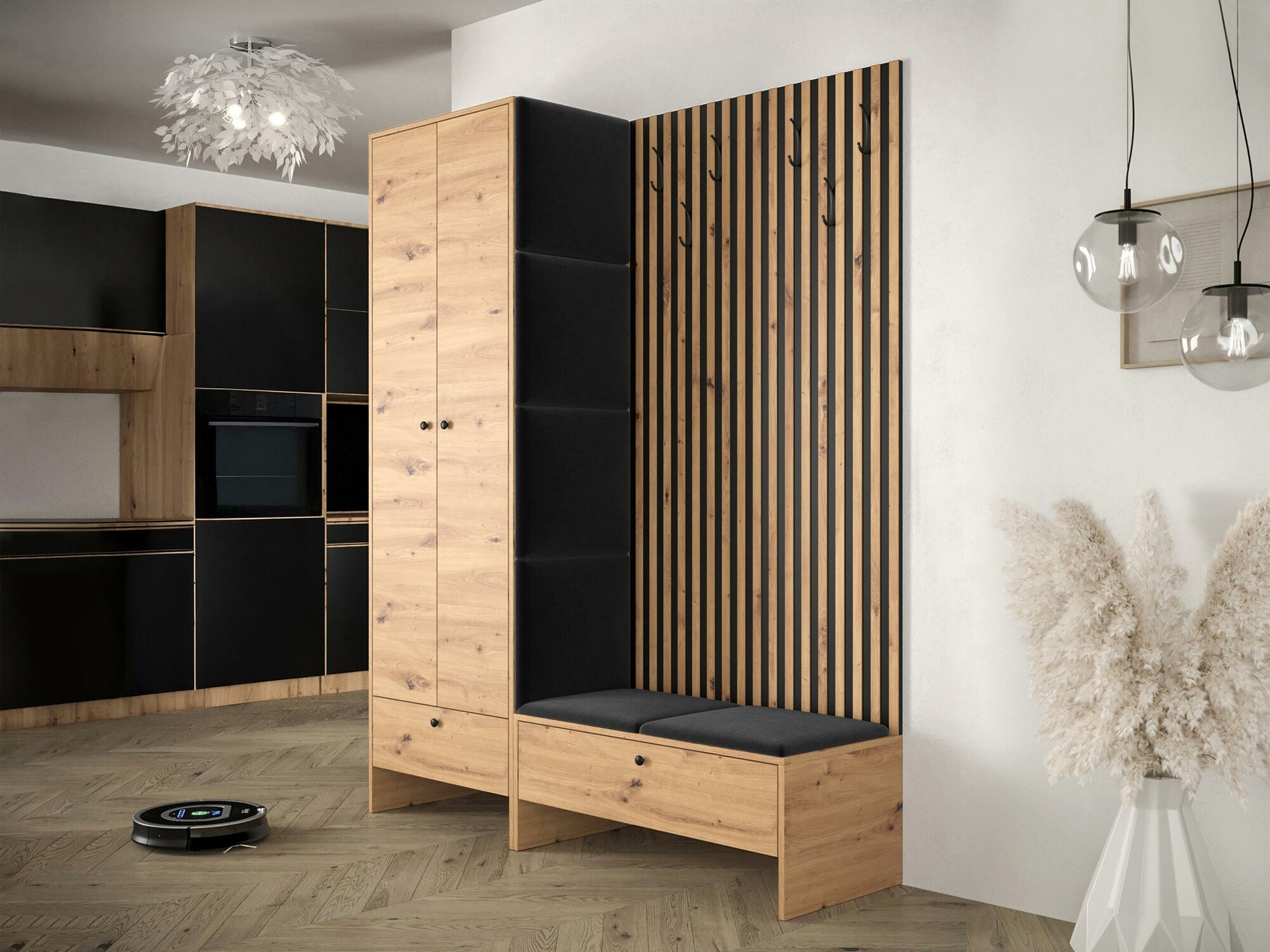 Hallway set Donio III (Artisan oak + Manila 18)