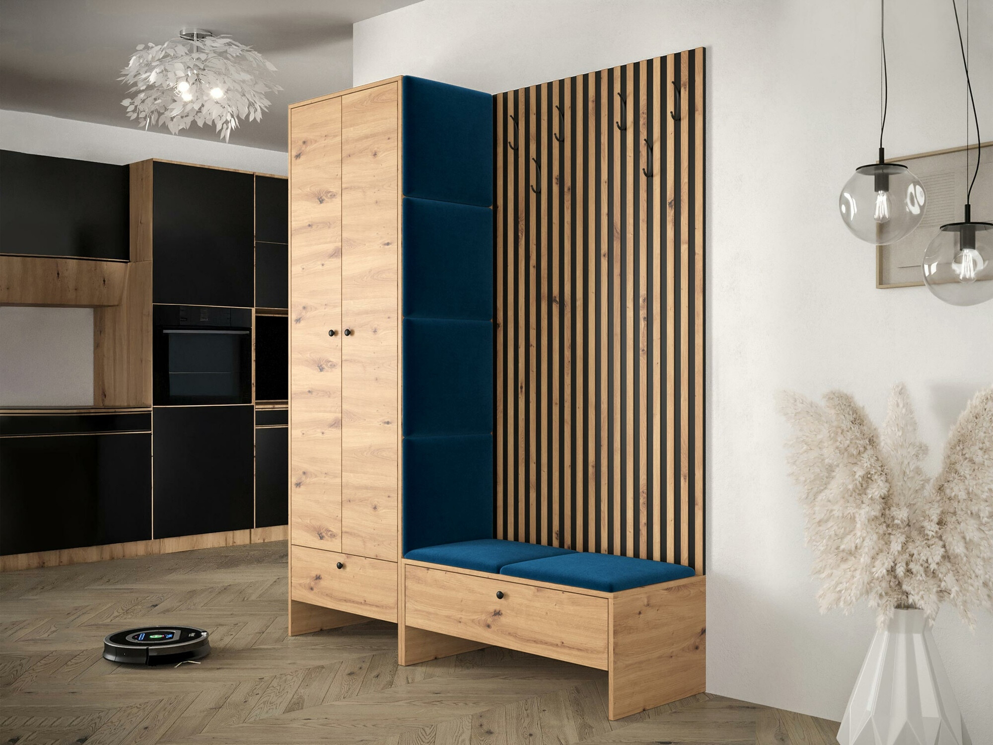 Hallway set Donio III (Artisan oak + Manila 26)