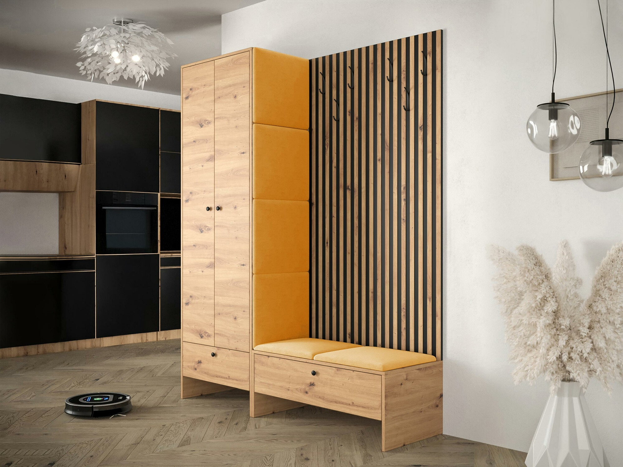Hallway set Donio III (Artisan oak + Manila 32)