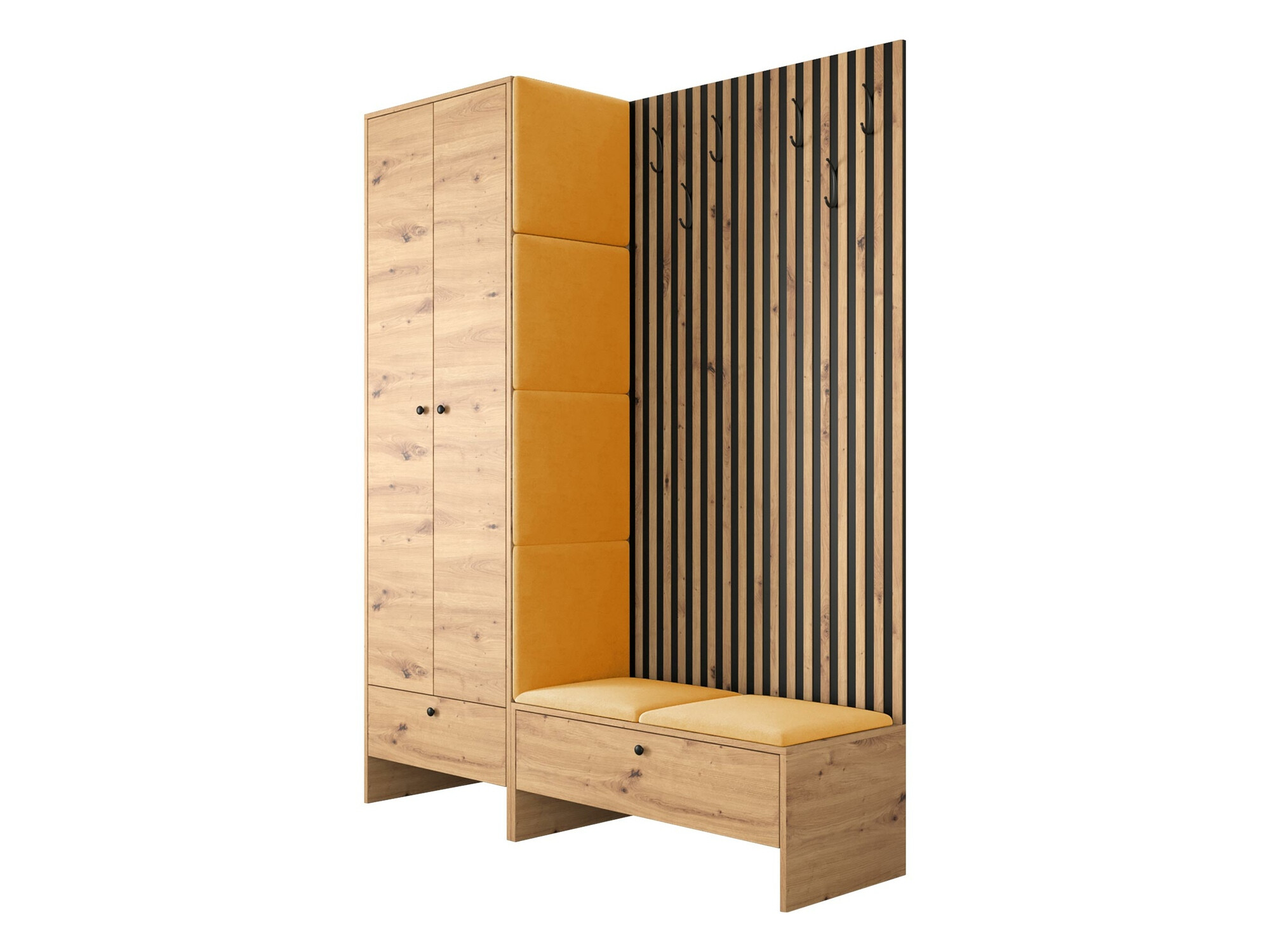 Hallway set Donio III (Artisan oak + Manila 32)
