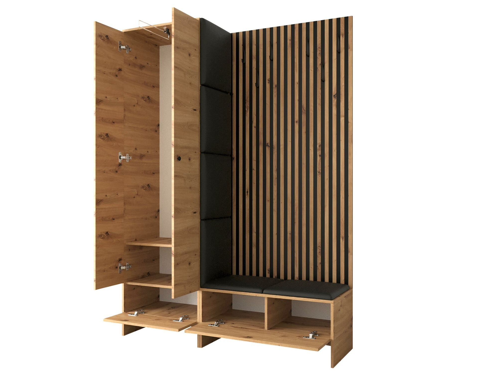 Hallway set Donio III (Artisan oak + Polo 897)