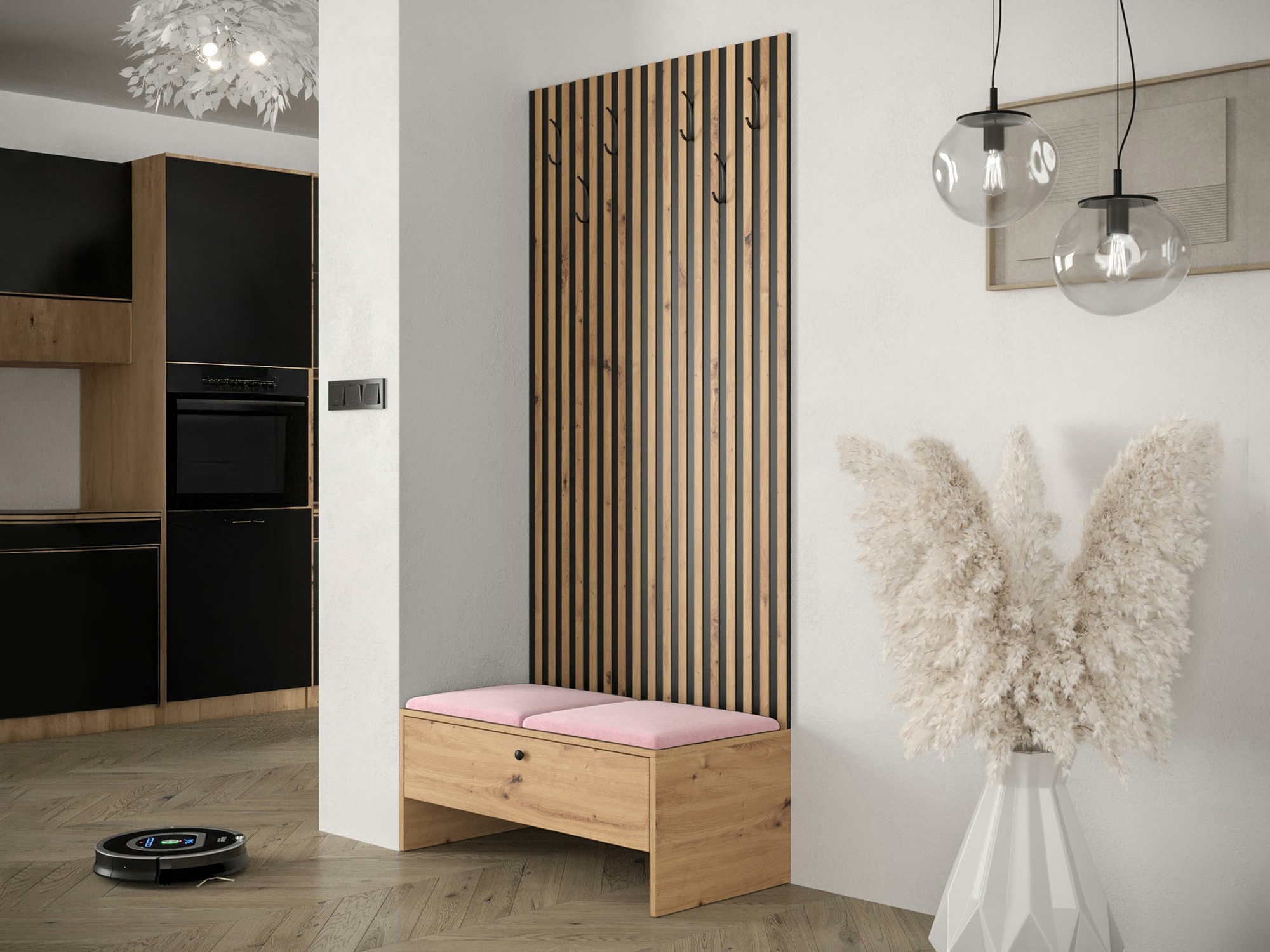 Hallway set Donio IV (Artisan oak + Manila 09)