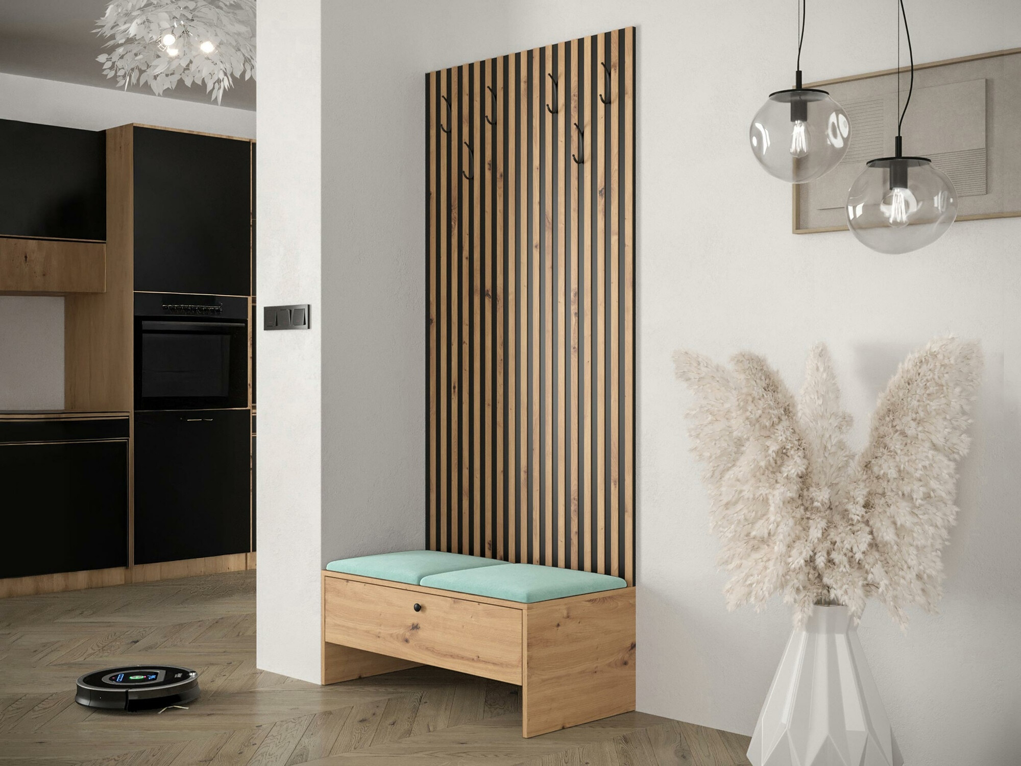 Hallway set Donio IV (Artisan oak + Manila 11)